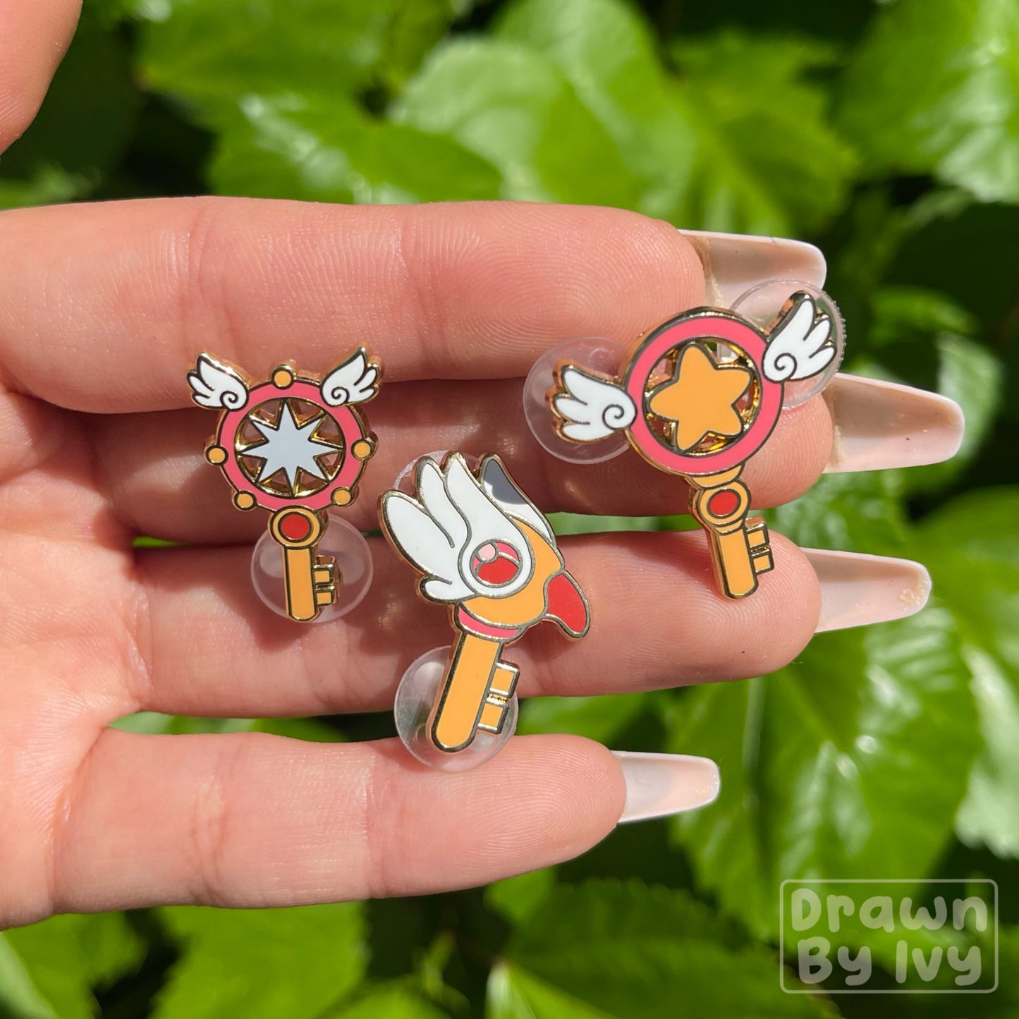 Magical Captor Girl Filler Enamel Pins