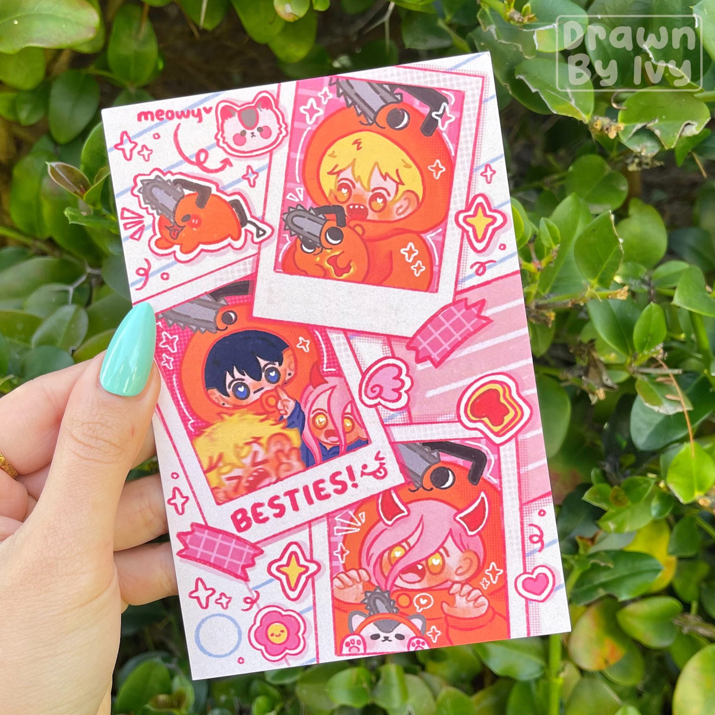 Devil Hunter Besties Art Print