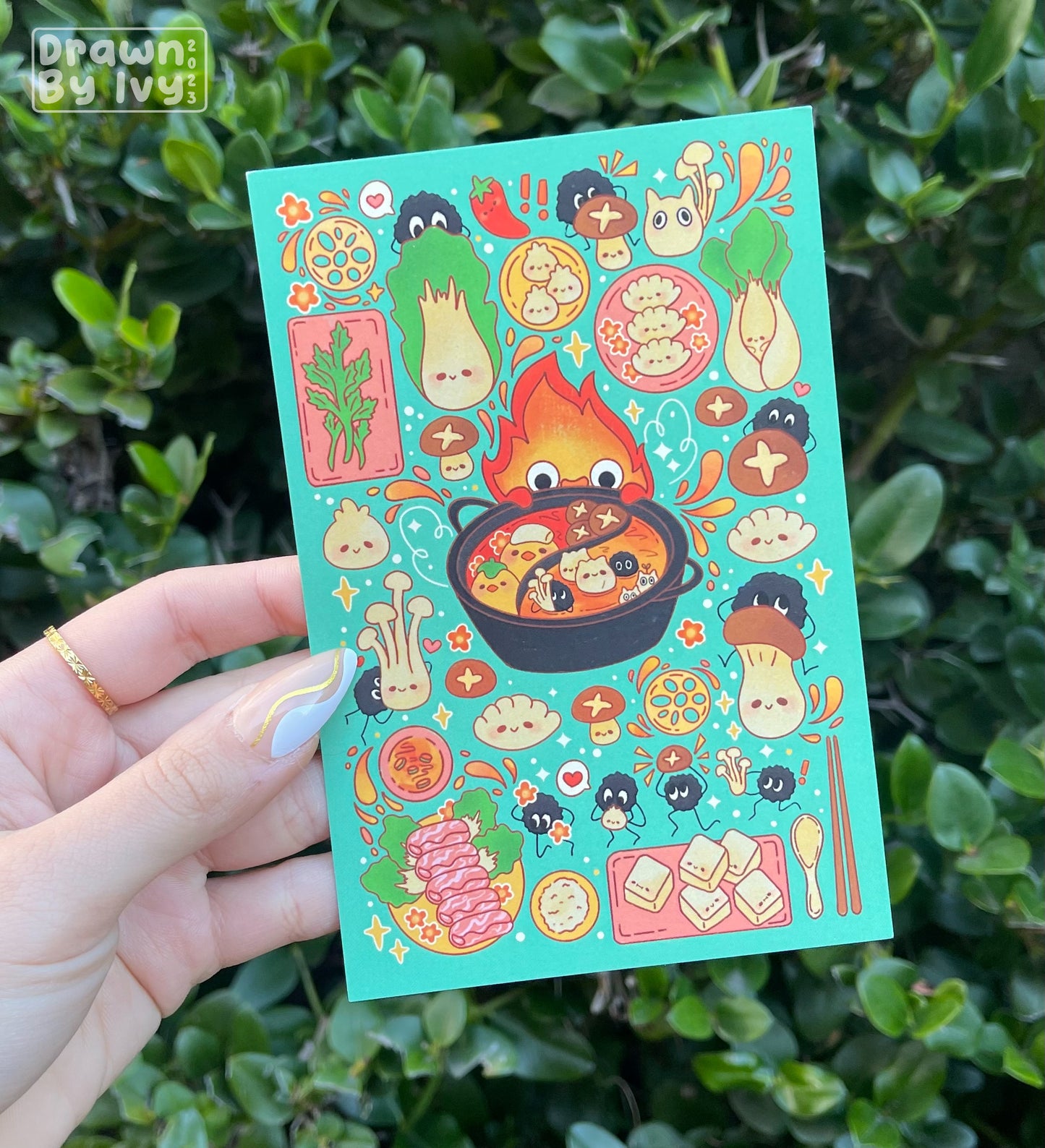 Hotpot Spirits Art Print