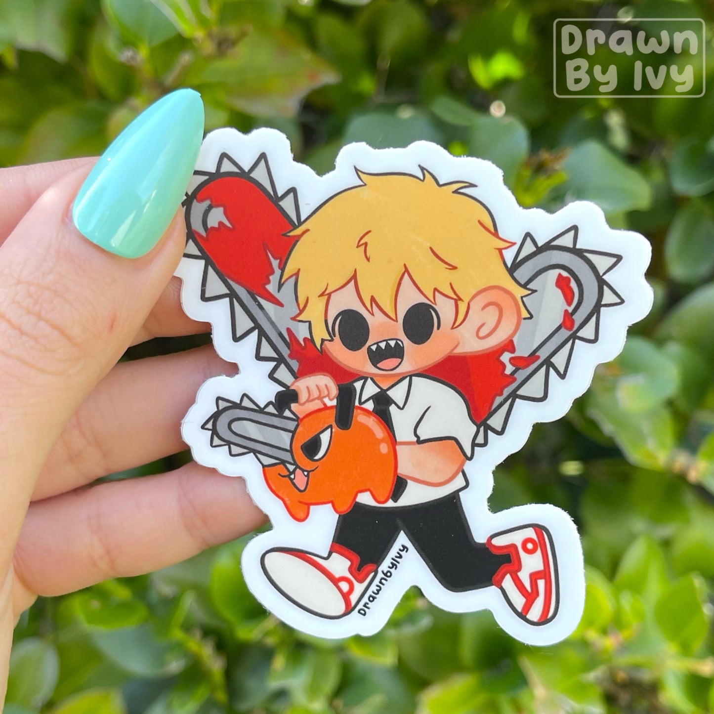 Devil Hunters Vinyl Stickers