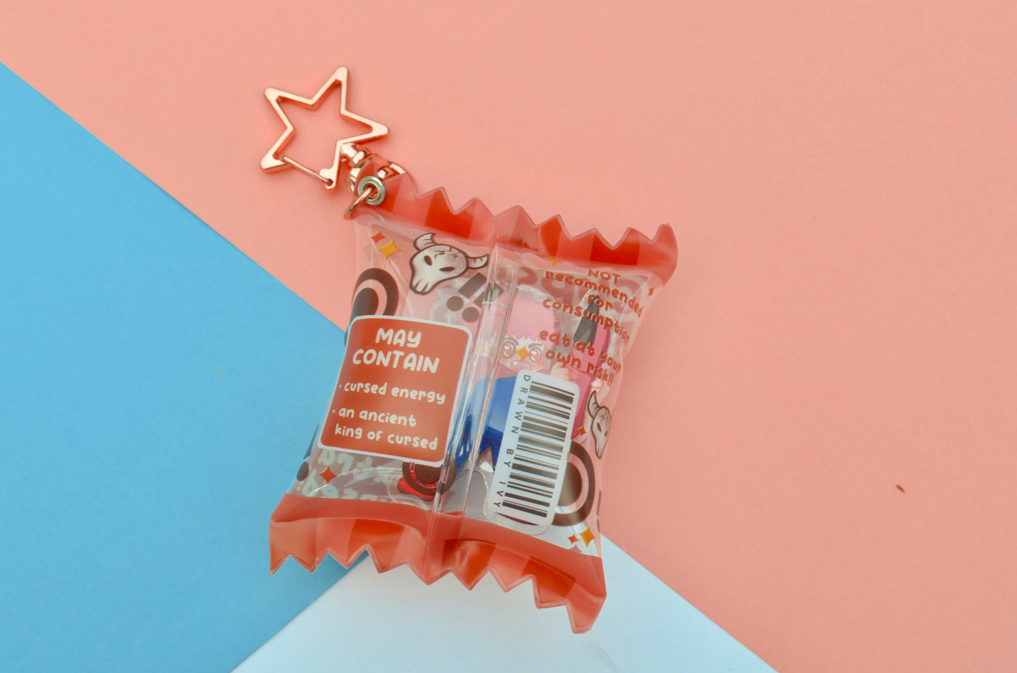 Cursed Fingers Candy Shaker Charm