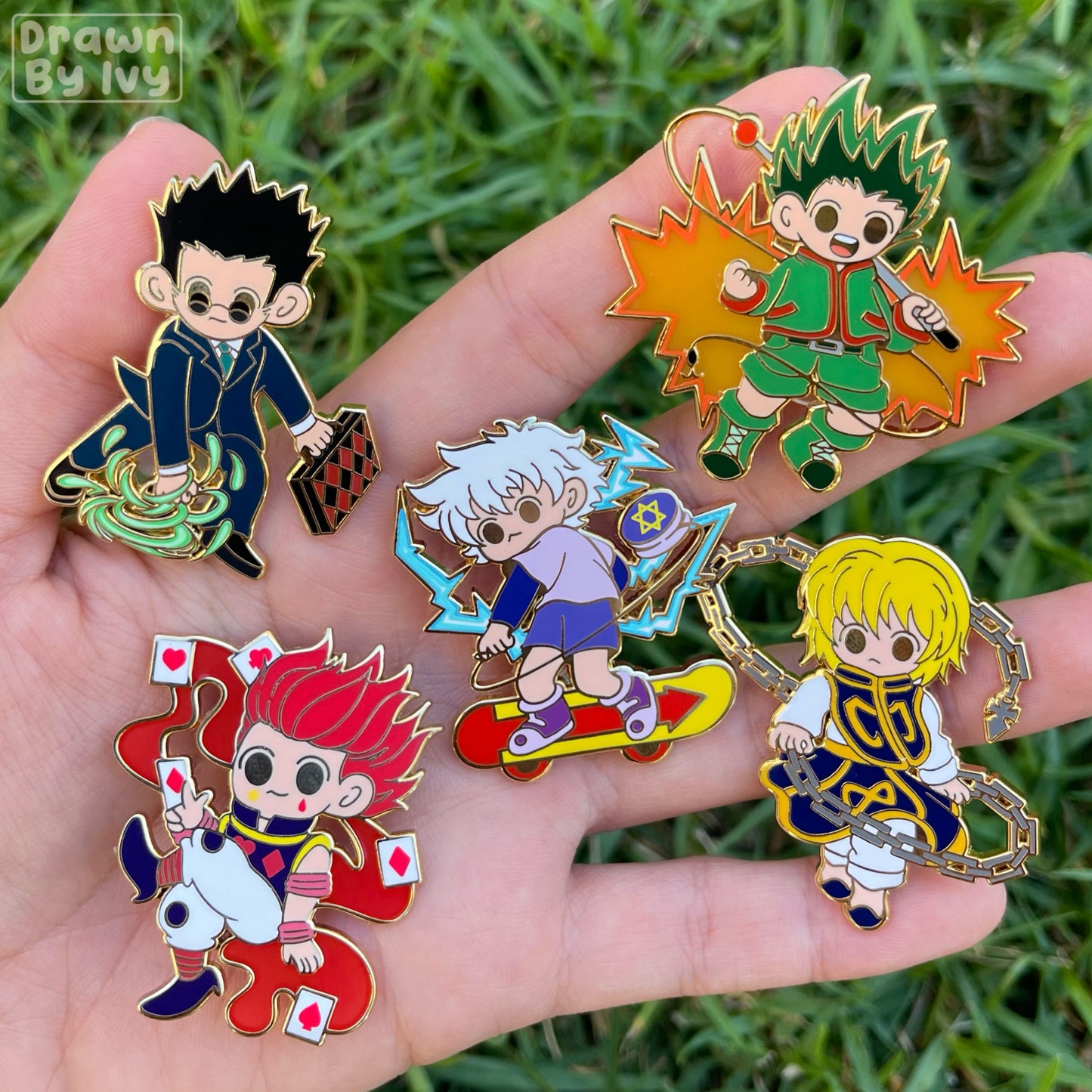 License Hunters Enamel Pins