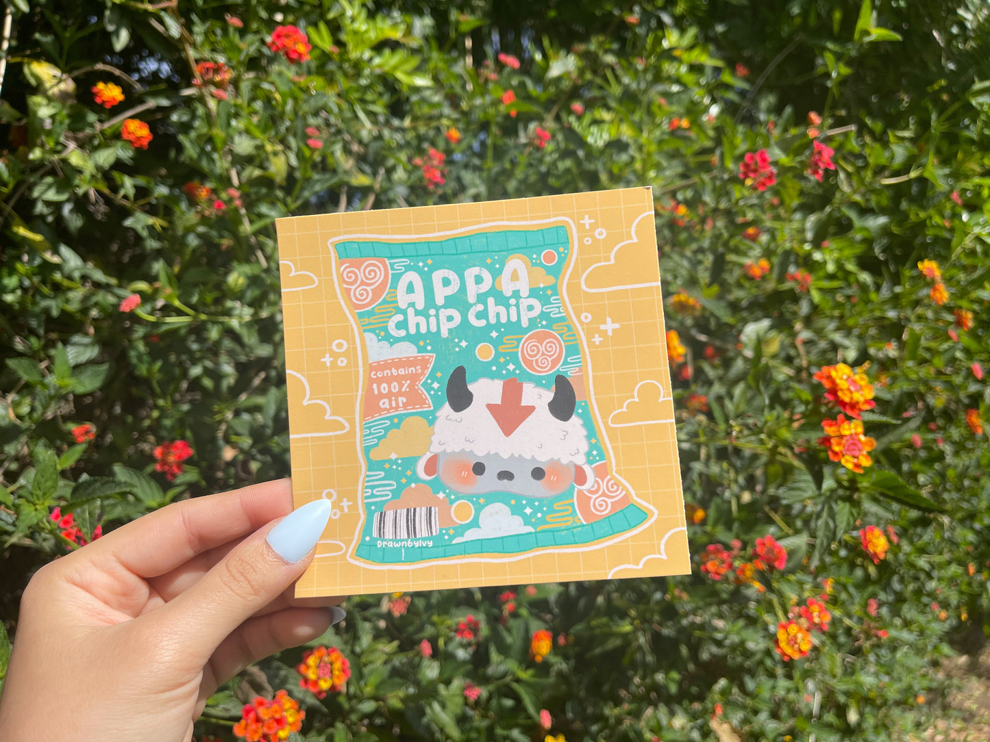 Air Chips x Fire Noodles Art Prints