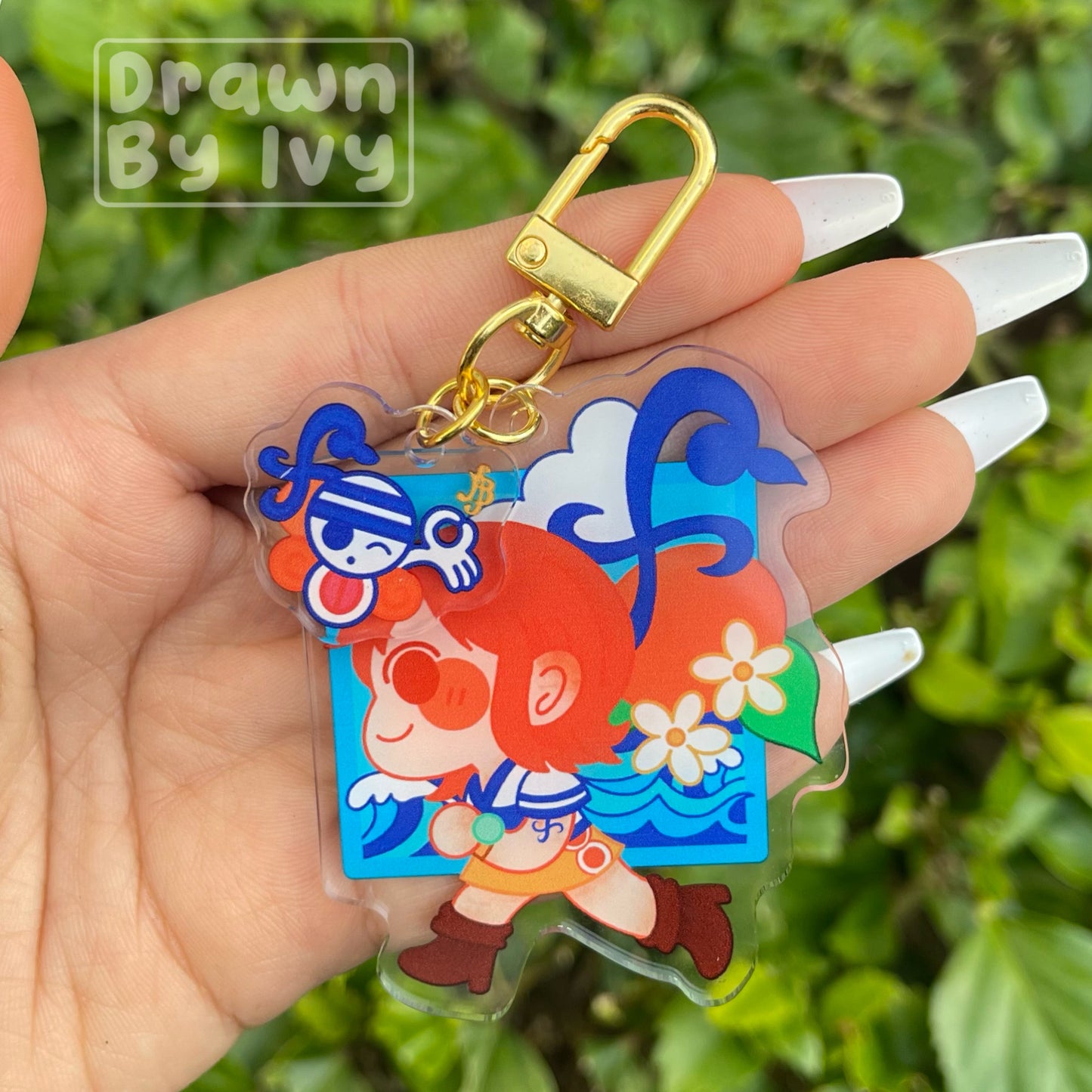 Straw Pirates Acrylic Charms