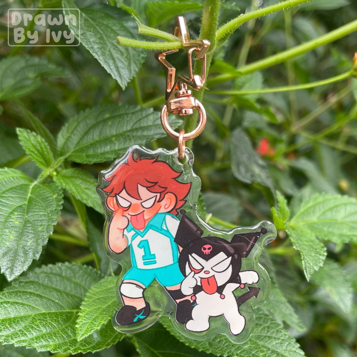 The Great King x His Goth Bestie Acrylic Charm