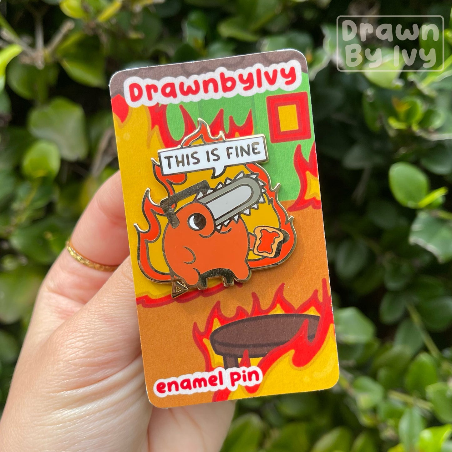 Chainsaw Devil Enamel Pins