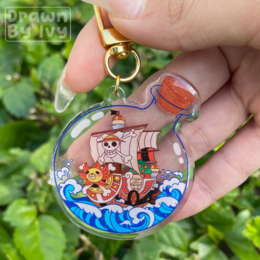 Sunny Acrylic Charm