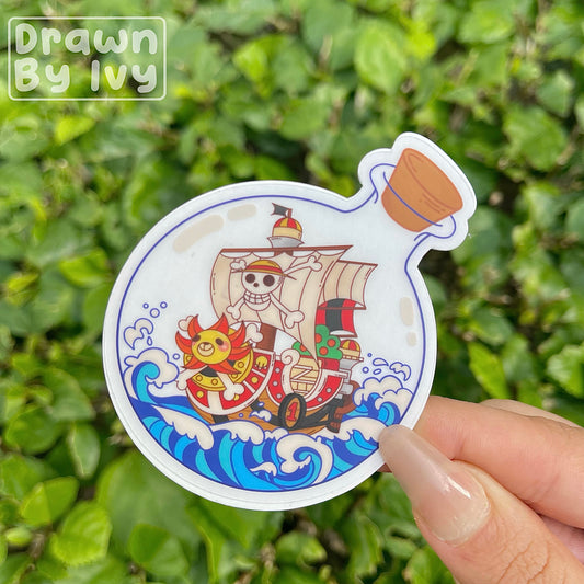 Sunny Clear Vinyl Sticker