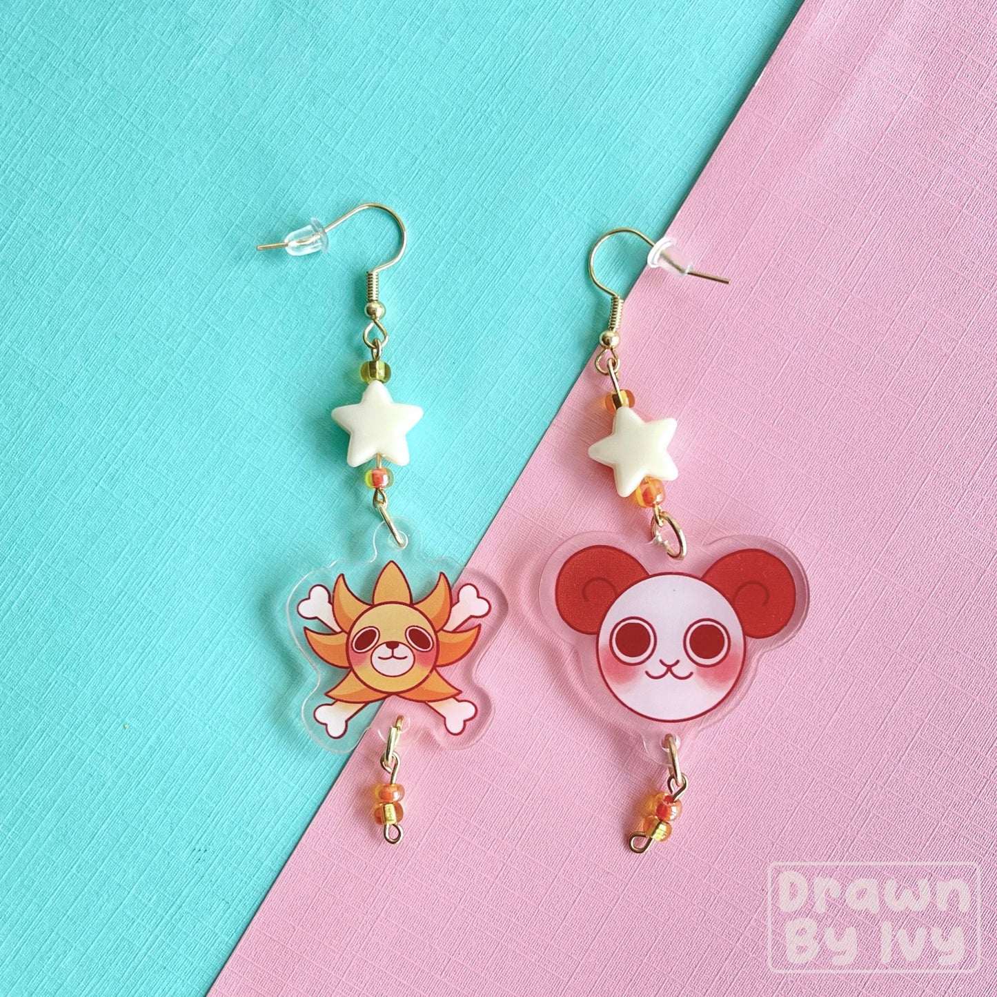 Sunny + Merry Acrylic Earrings