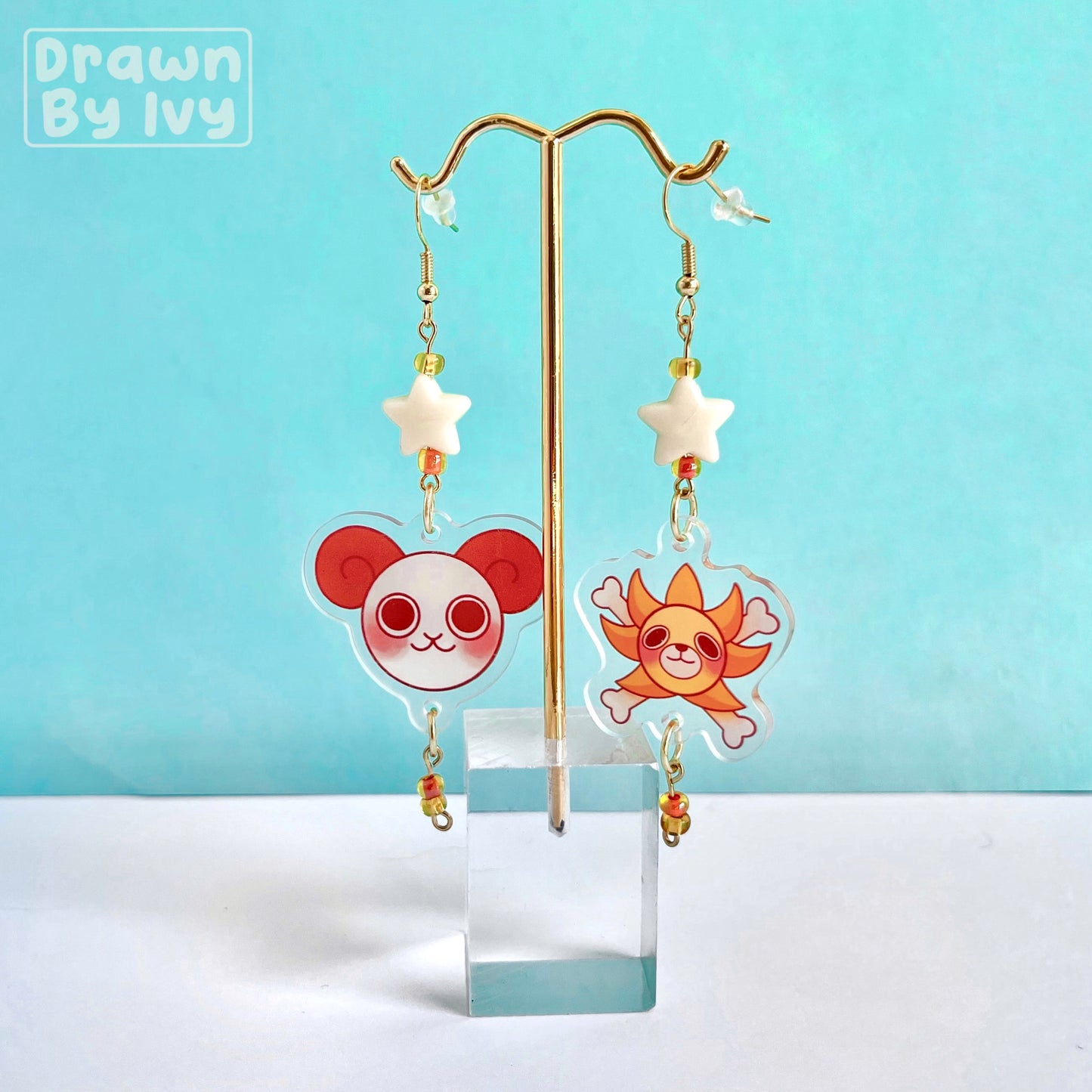 Sunny + Merry Acrylic Earrings