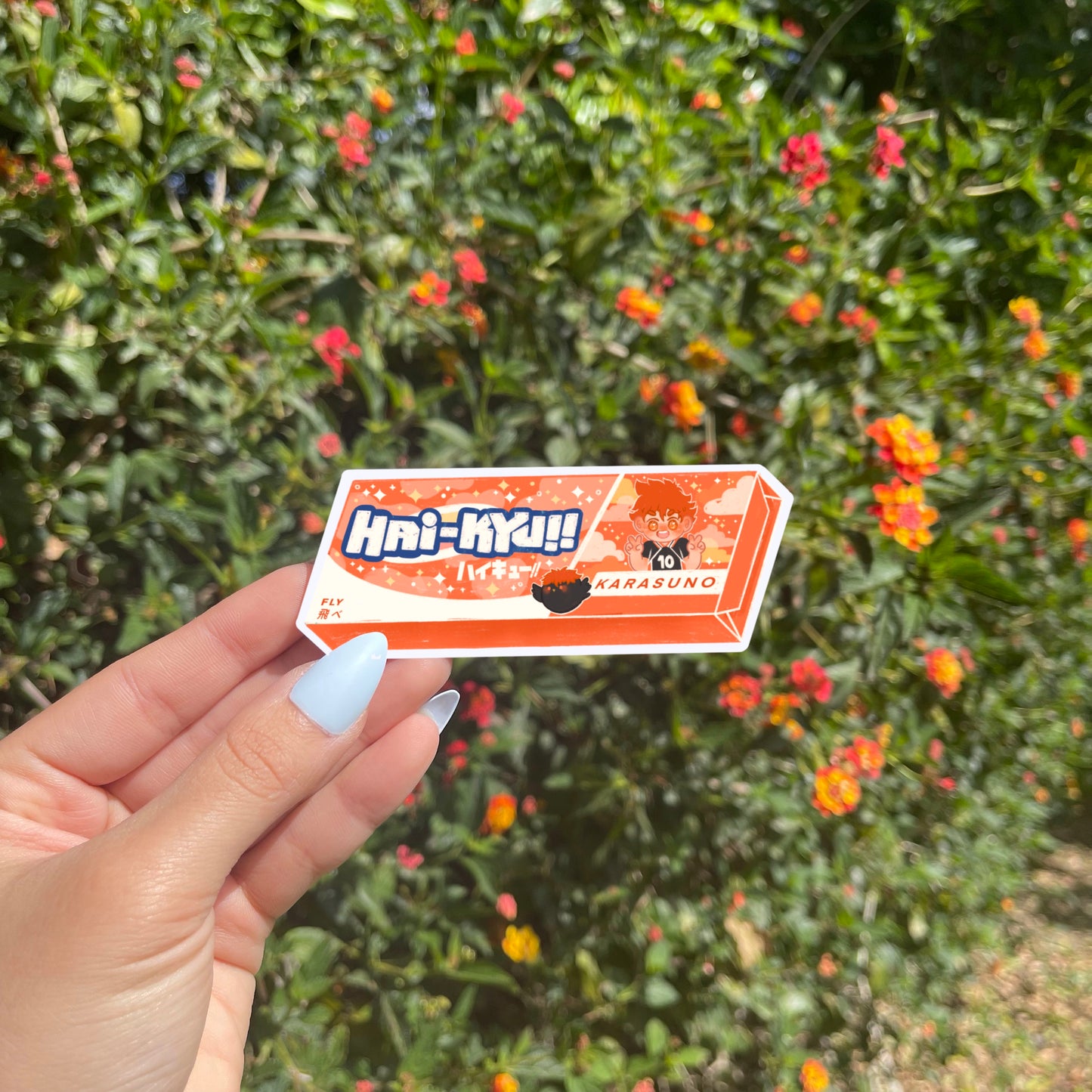 Volleyball Hi-Chew Vinyl Stickers