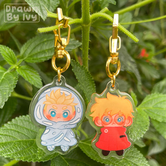 Plant Twins Acrylic Charms