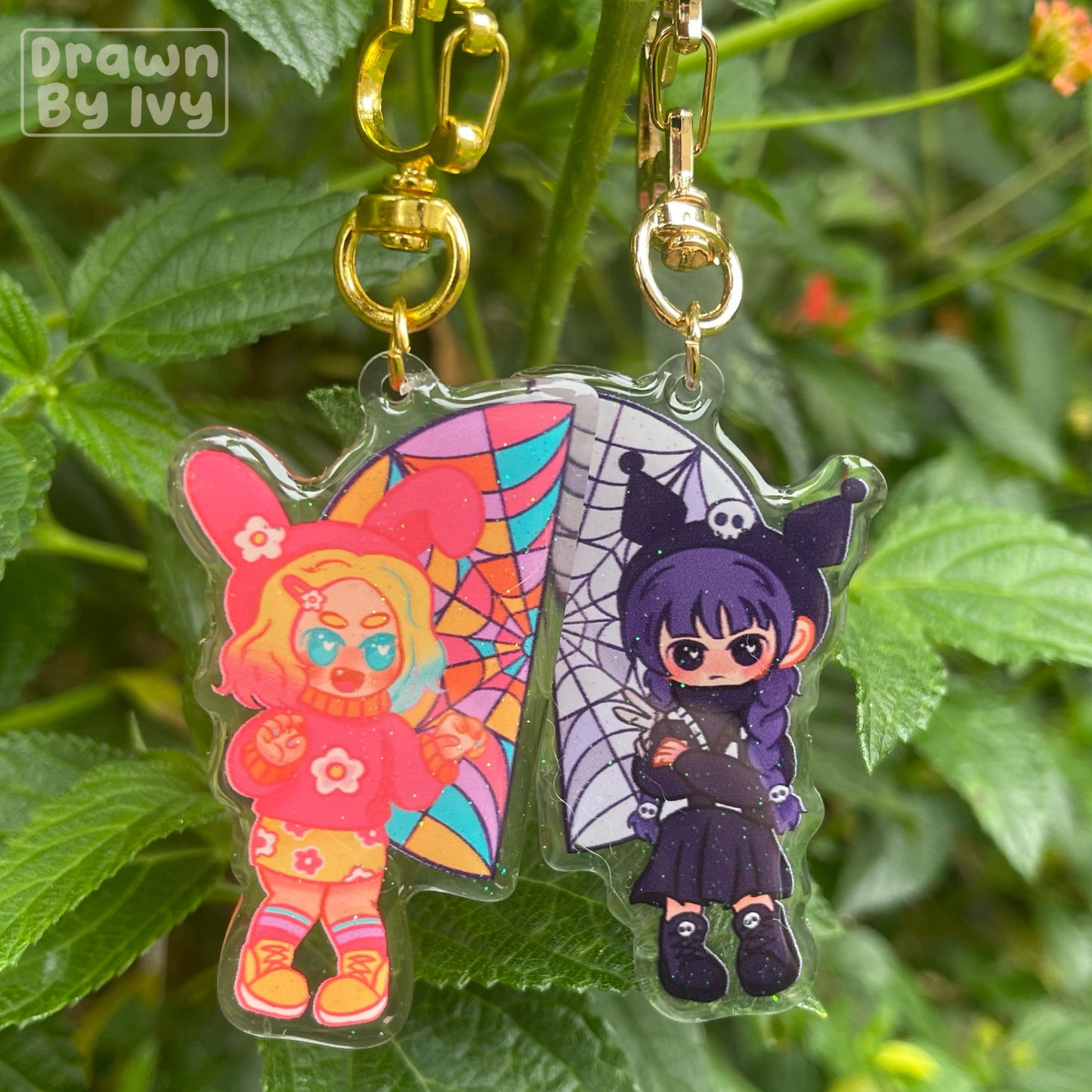 Wednesday Acrylic Charms
