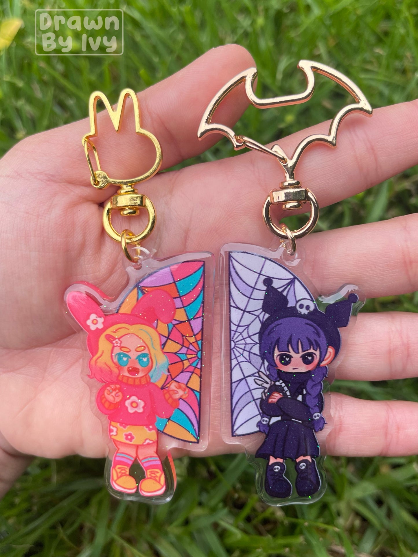Wednesday Acrylic Charms