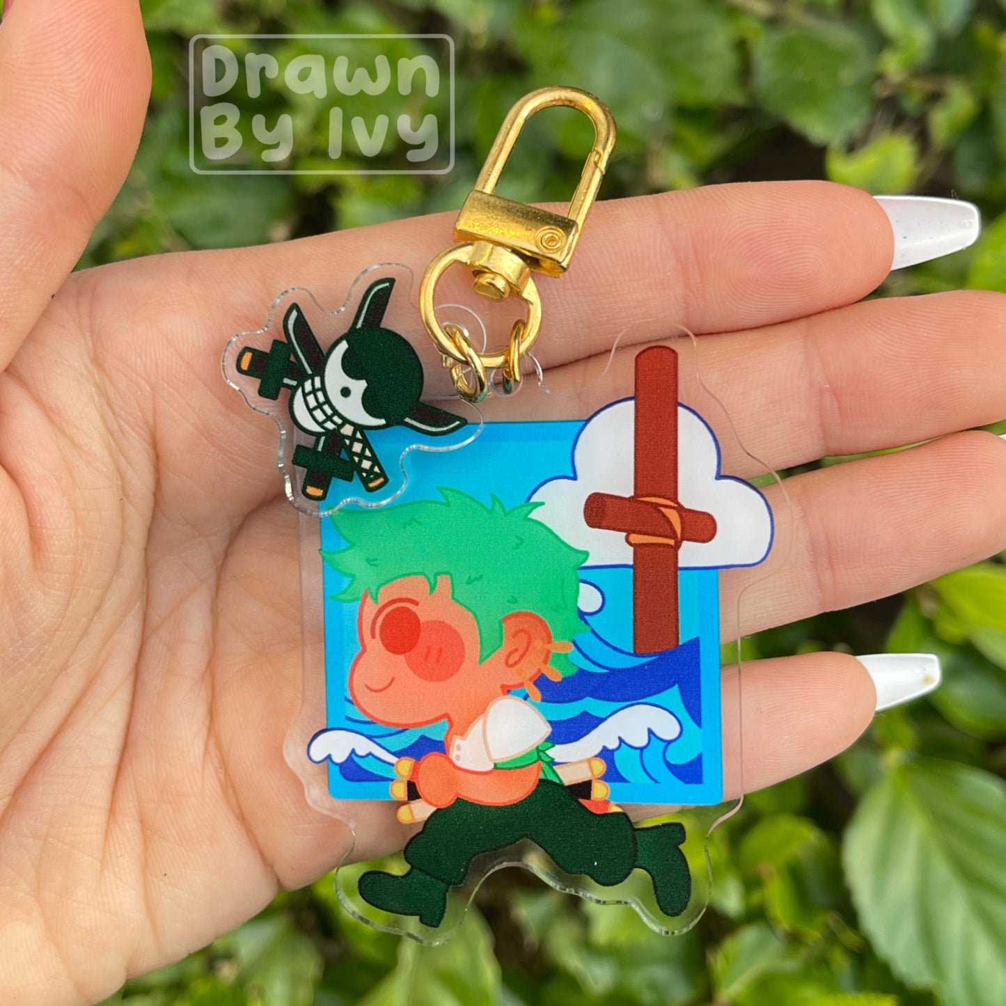 Straw Pirates Acrylic Charms