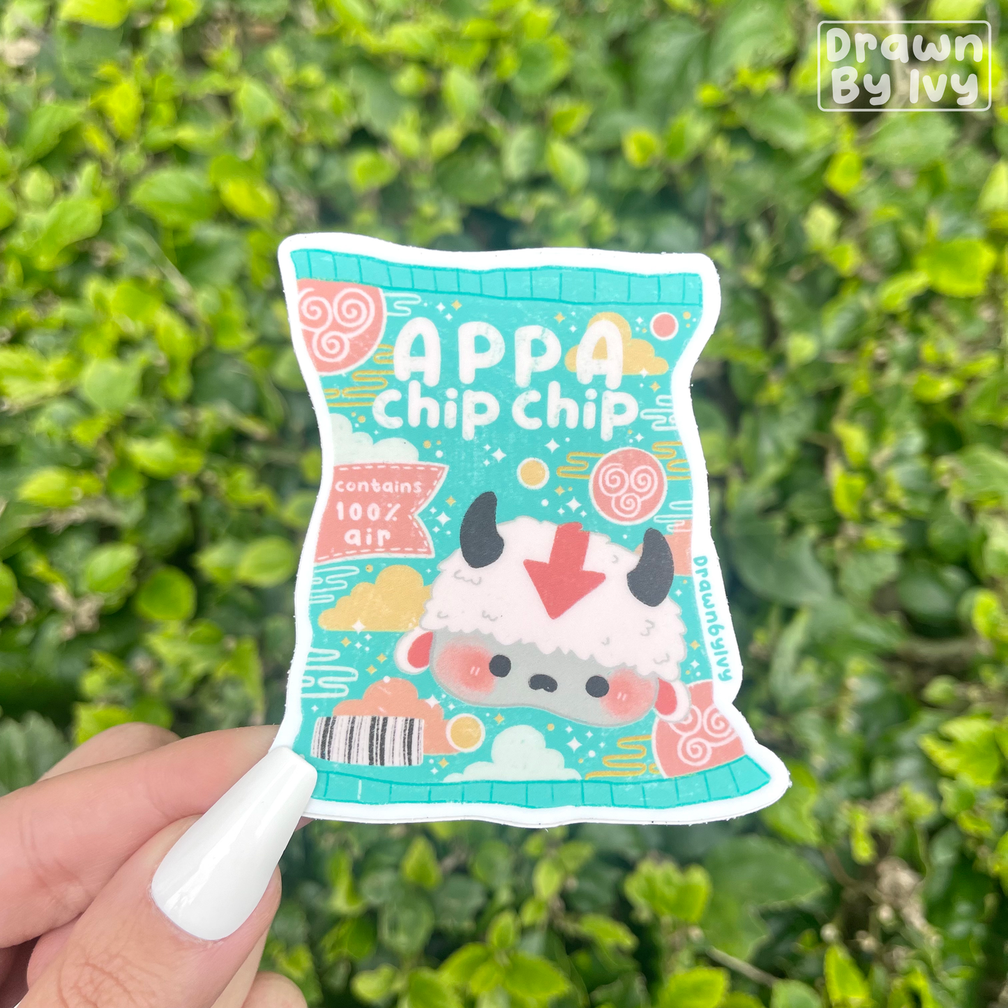 Air Chips x Fire Noodles Vinyl Stickers