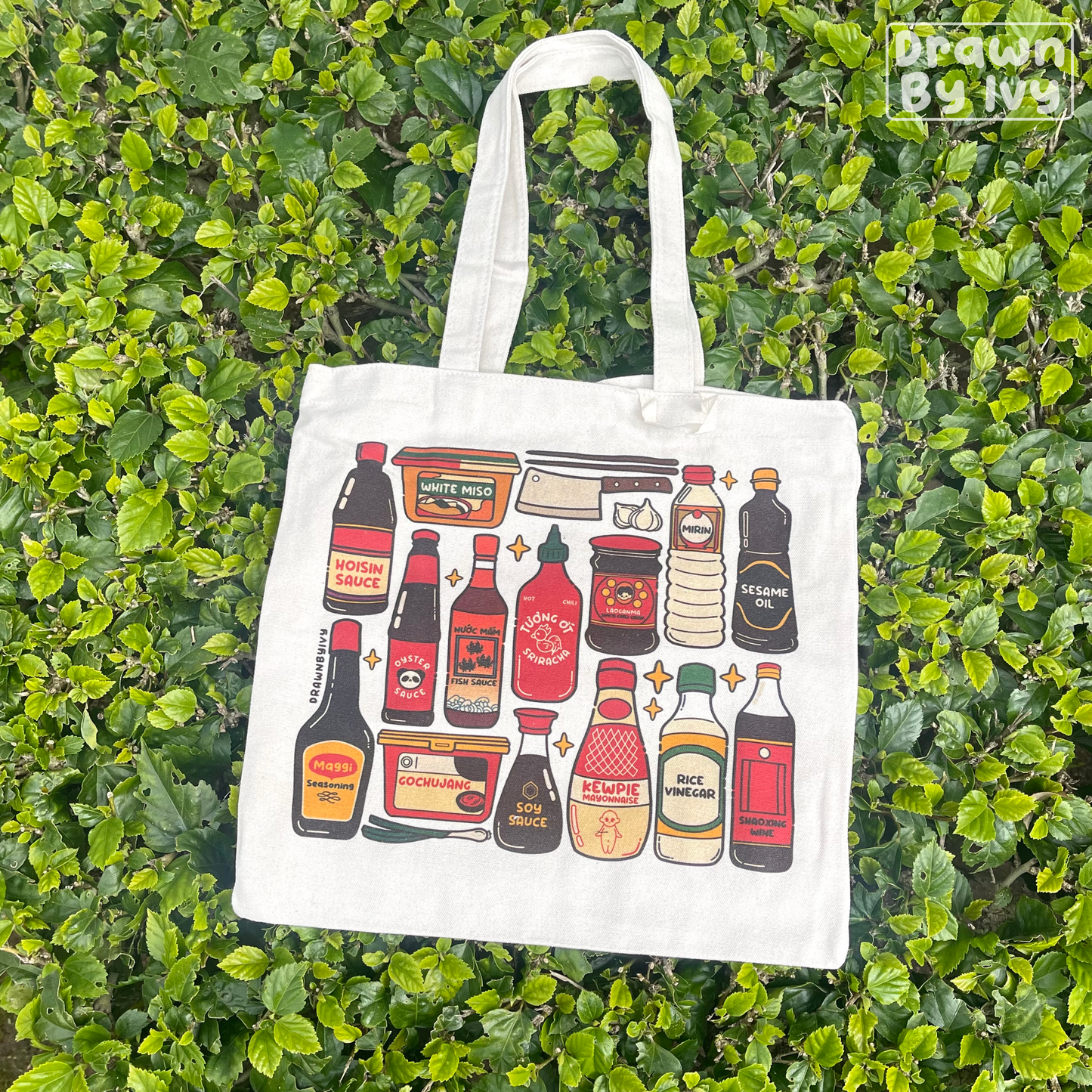 Asian Sauces Tote Bag