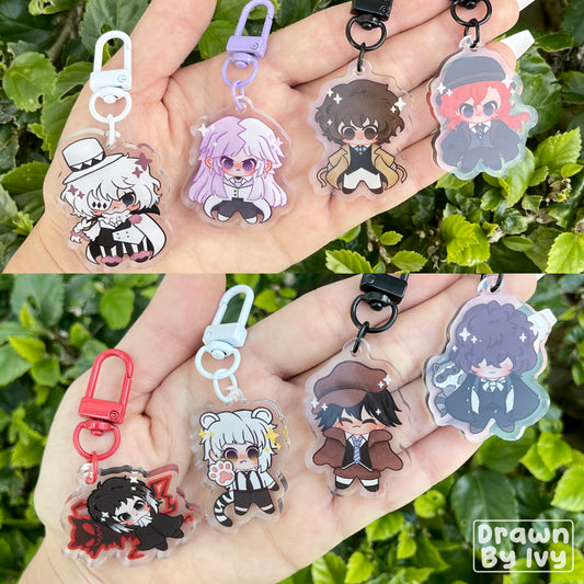 Stray Dogs Acrylic Charms