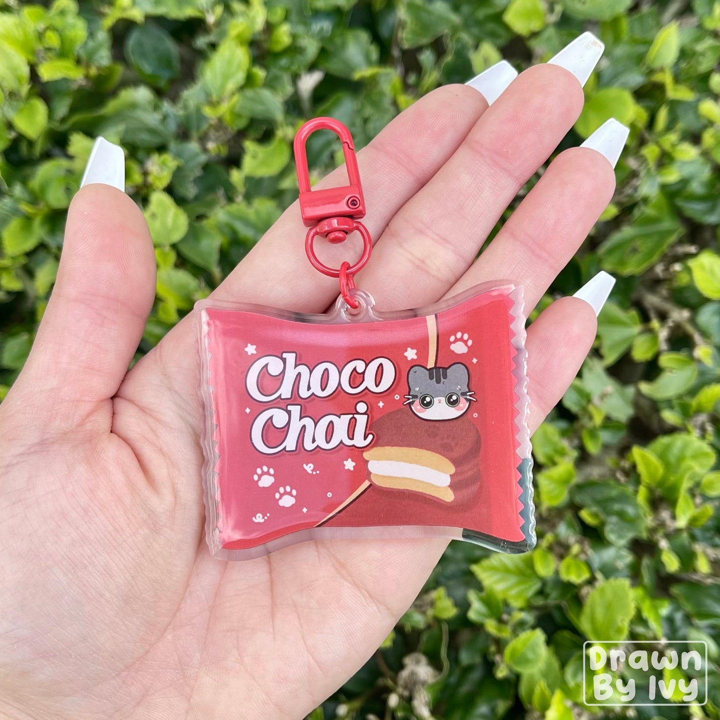 Sweet Asian Snacks Acrylic Charms