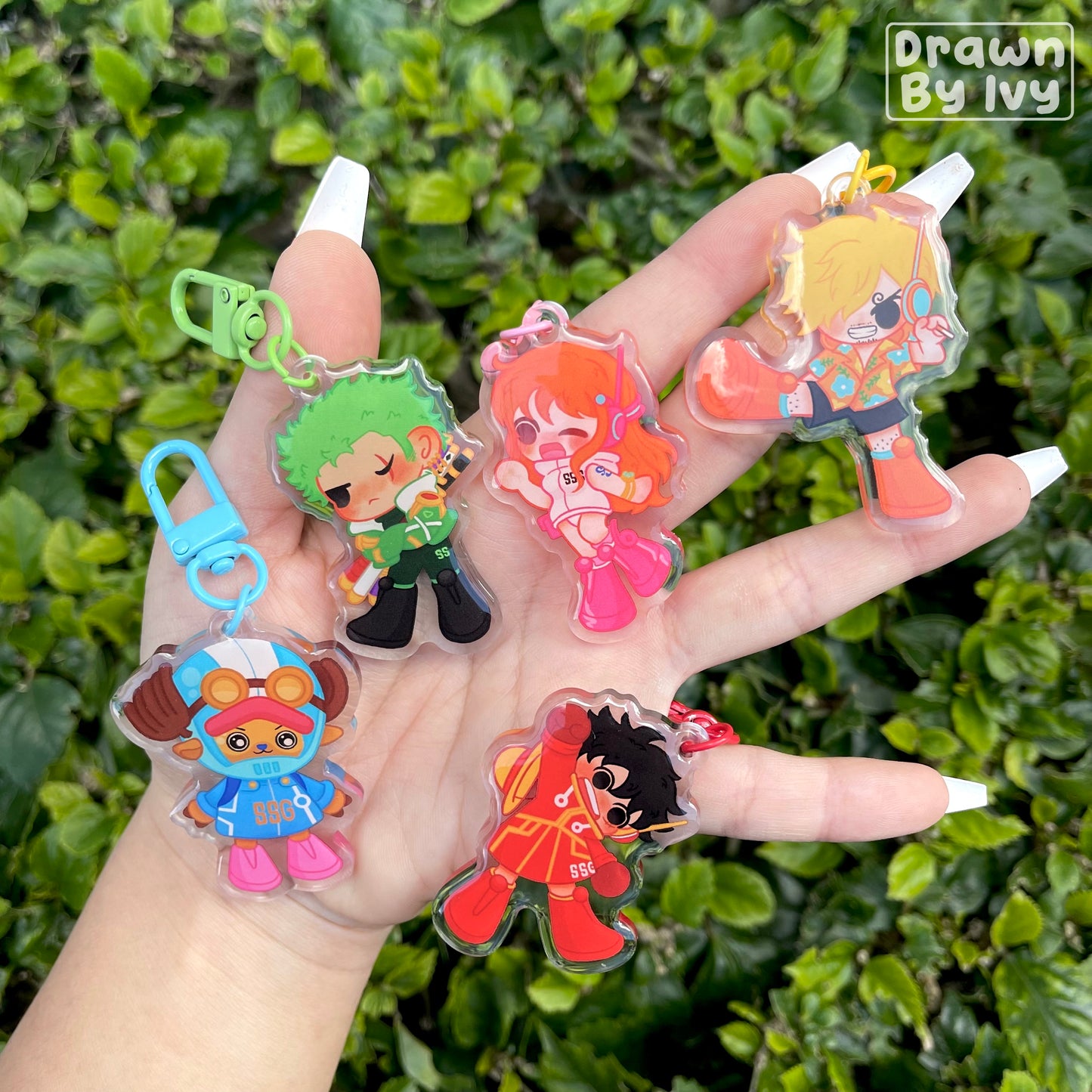 Future Pirates Acrylic Charms