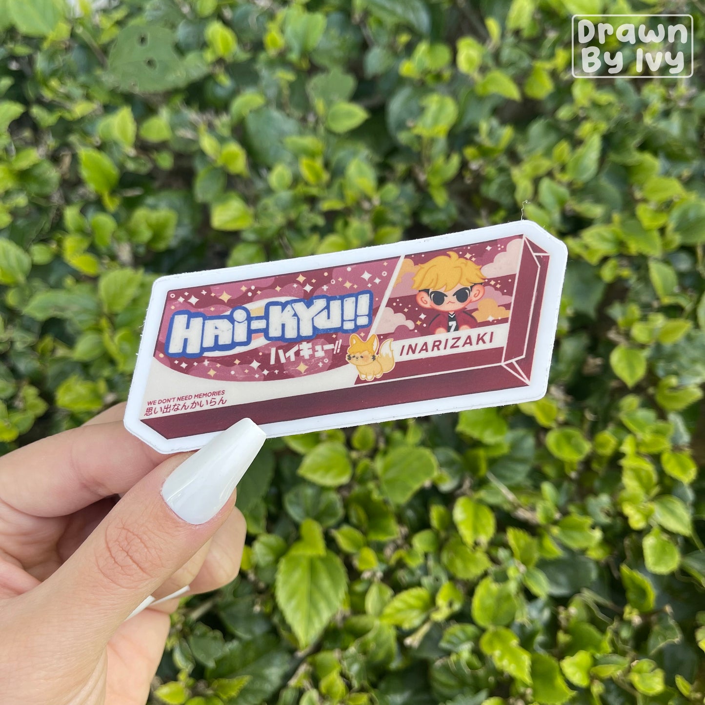 Volleyball Hi-Chew Vinyl Stickers