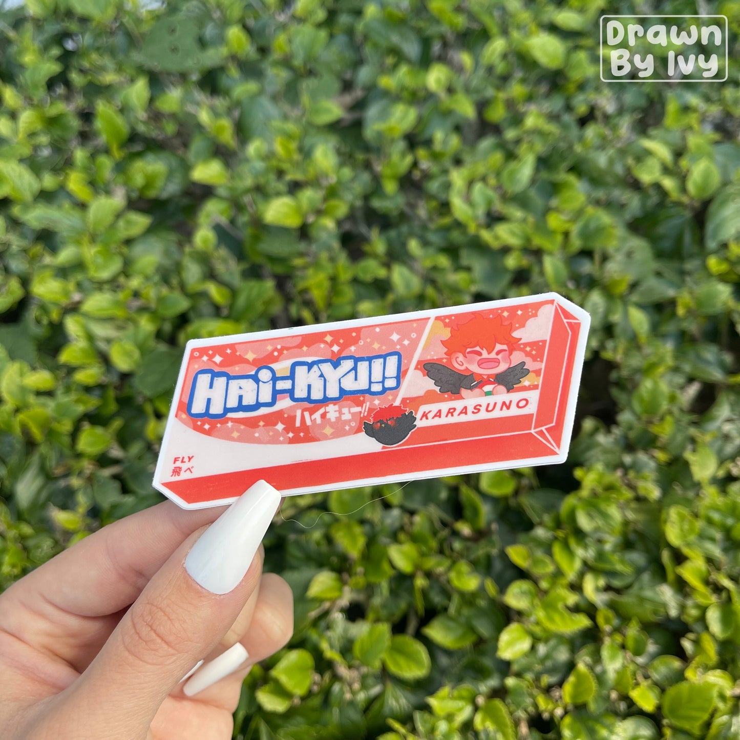 Volleyball Hi-Chew Vinyl Stickers