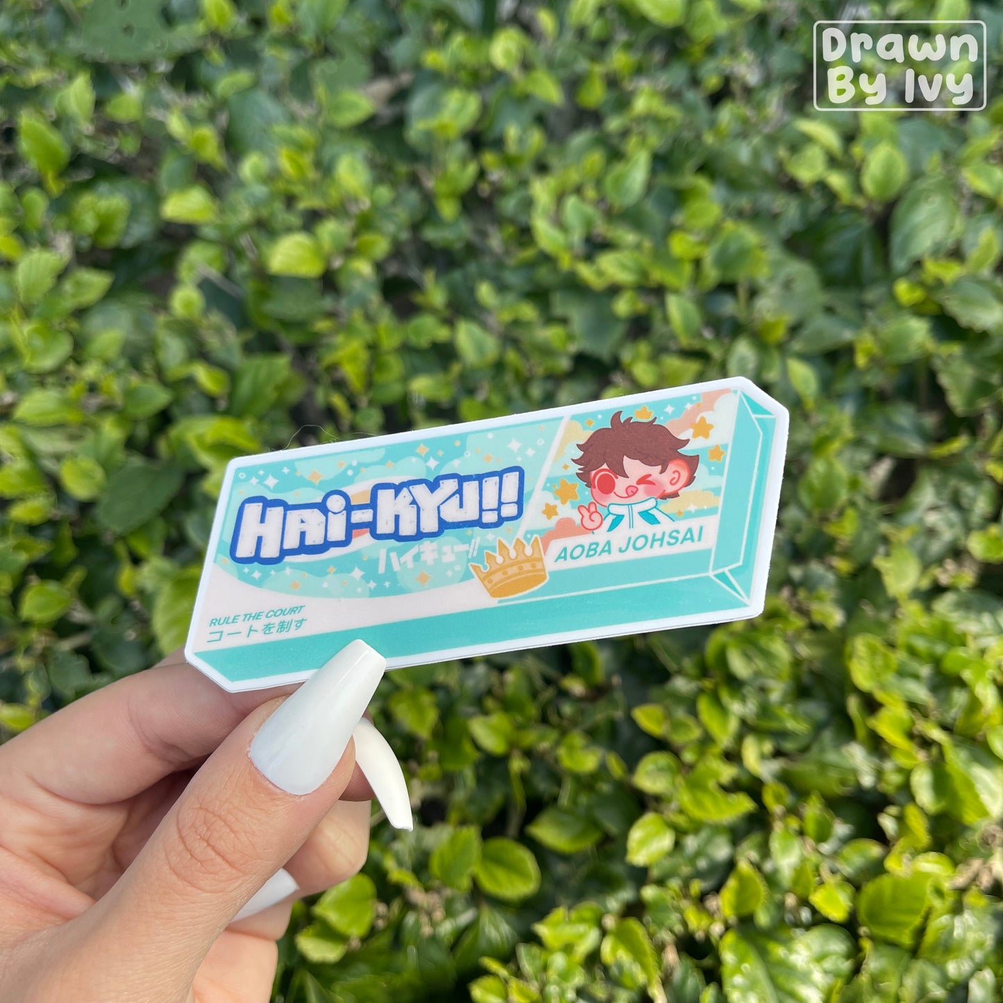 Volleyball Hi-Chew Vinyl Stickers