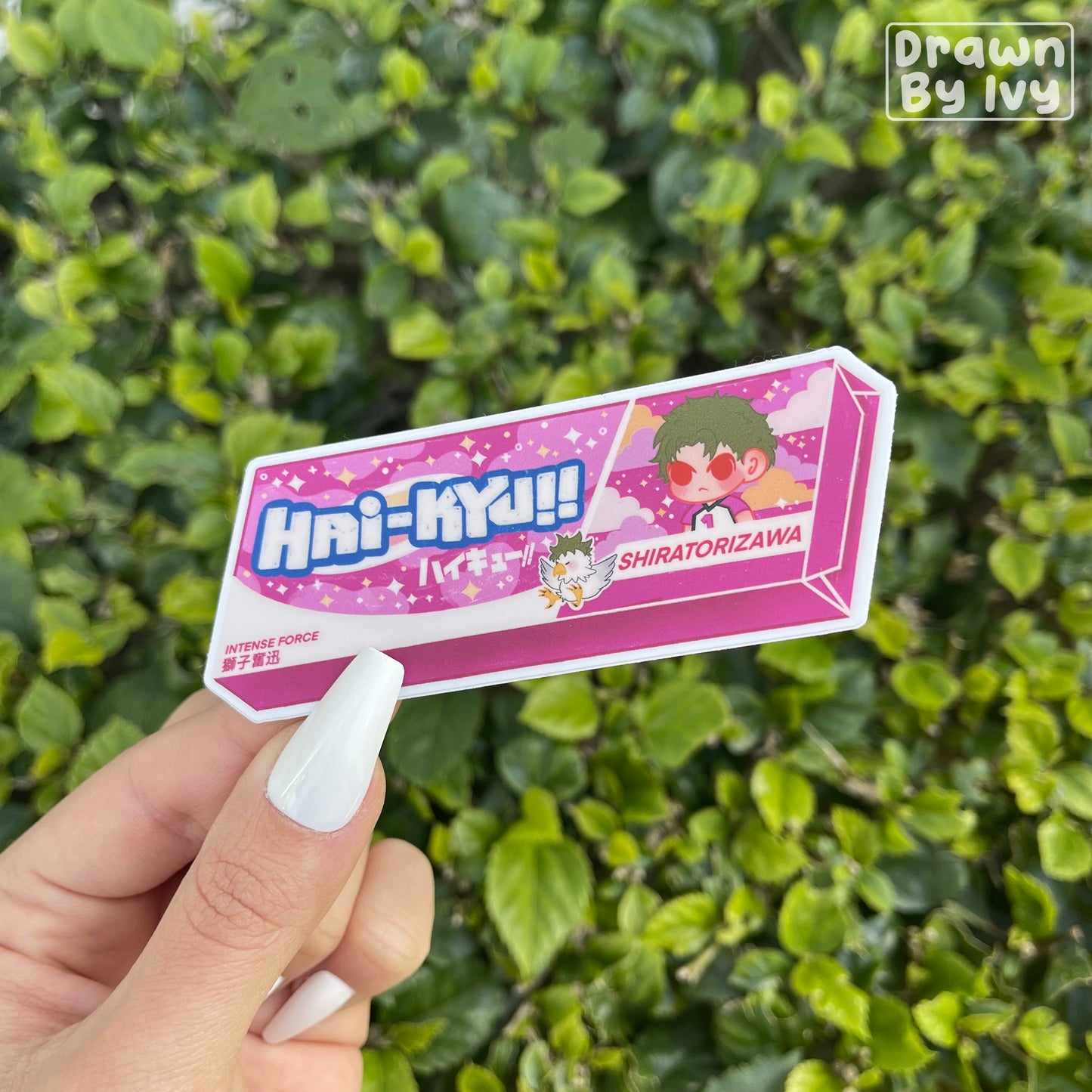 Volleyball Hi-Chew Vinyl Stickers