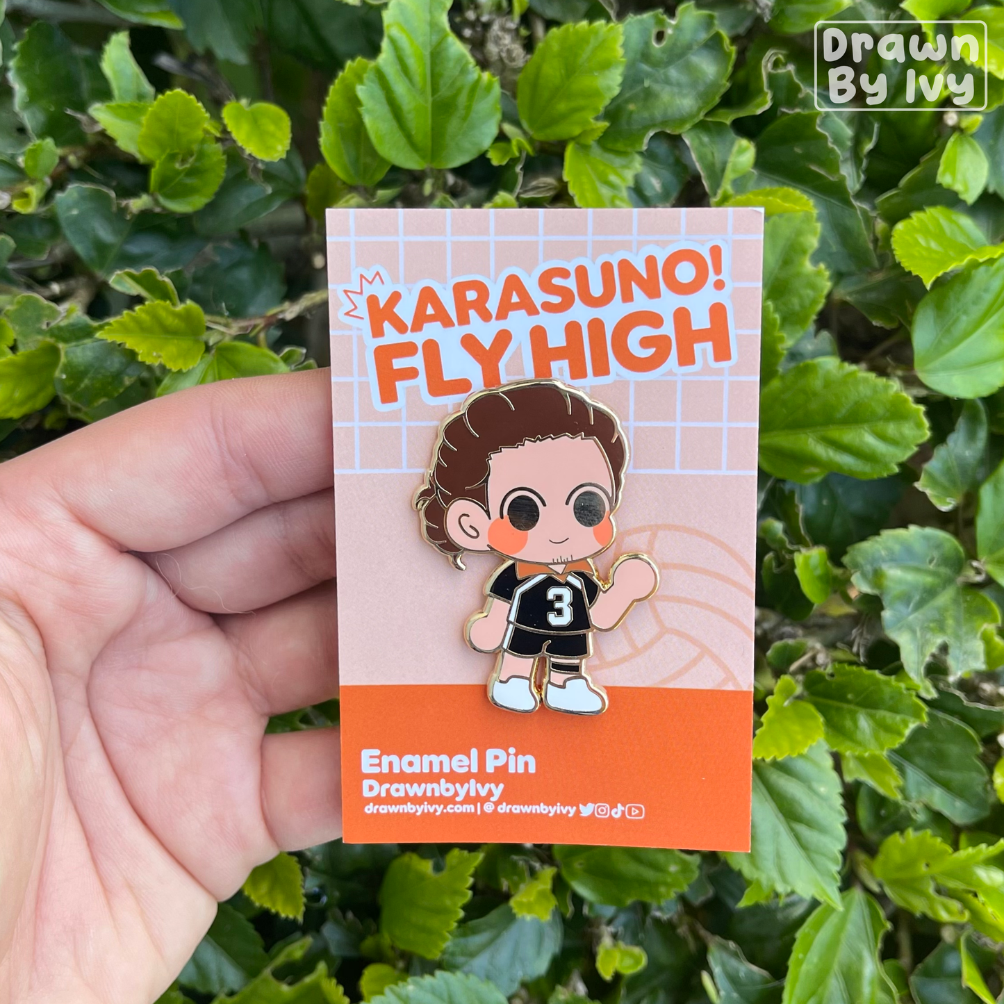 Volleyball Boys Enamel Pins