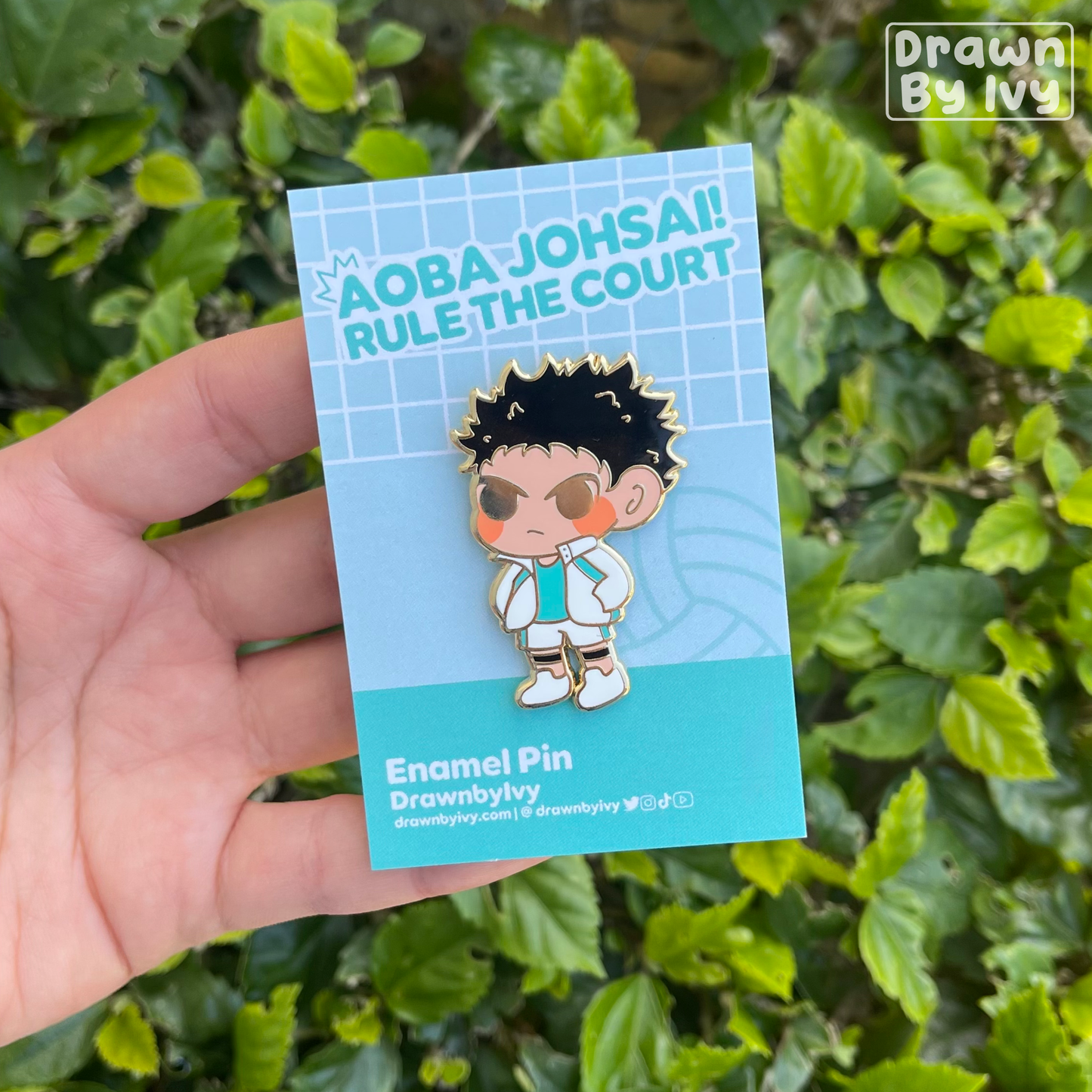 Volleyball Boys Enamel Pins