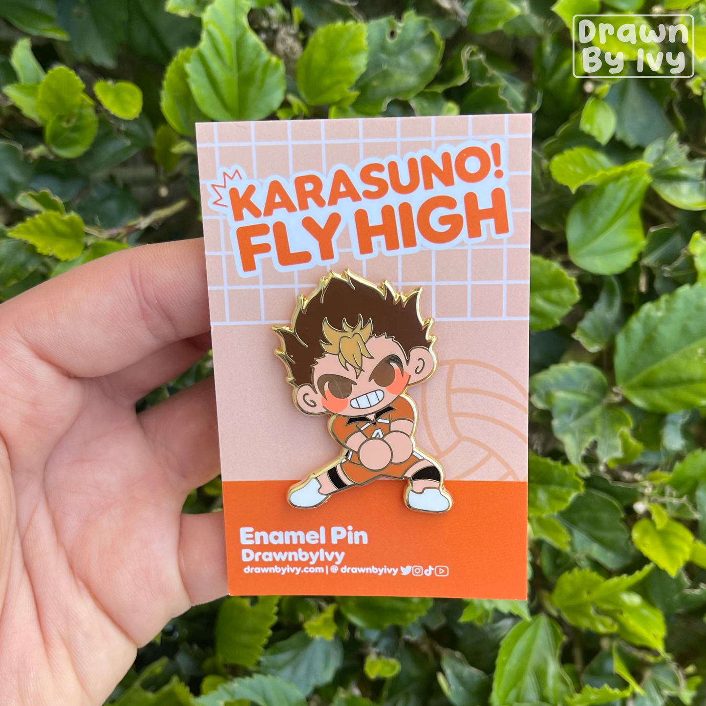 Volleyball Boys Enamel Pins