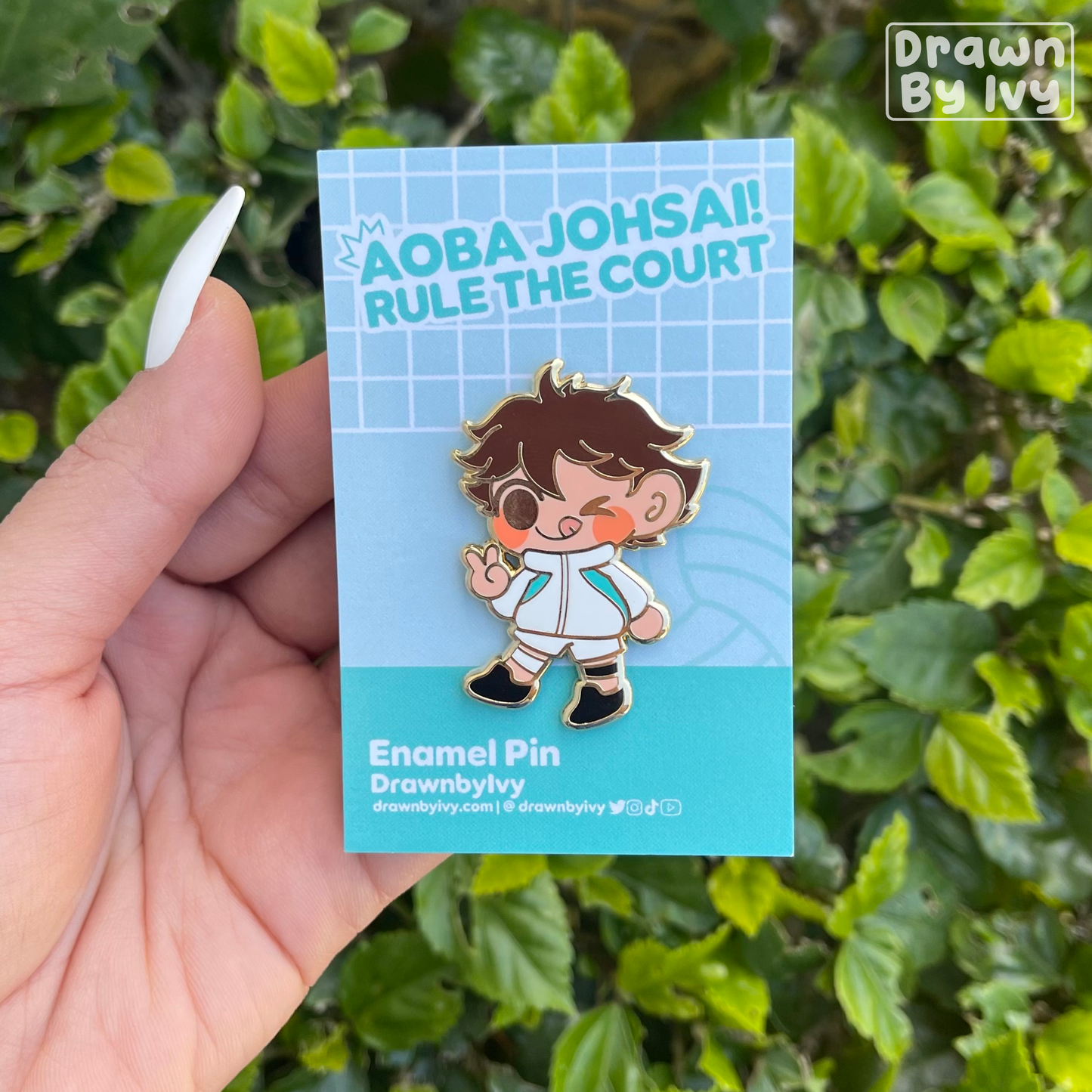 Volleyball Boys Enamel Pins