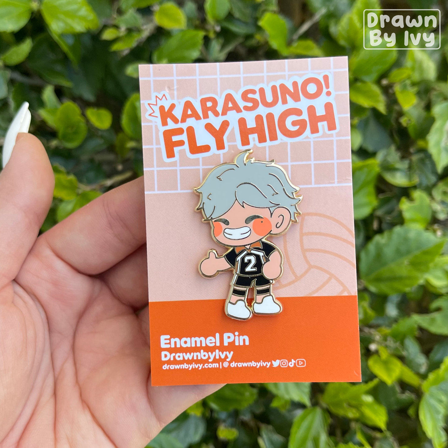 Volleyball Boys Enamel Pins