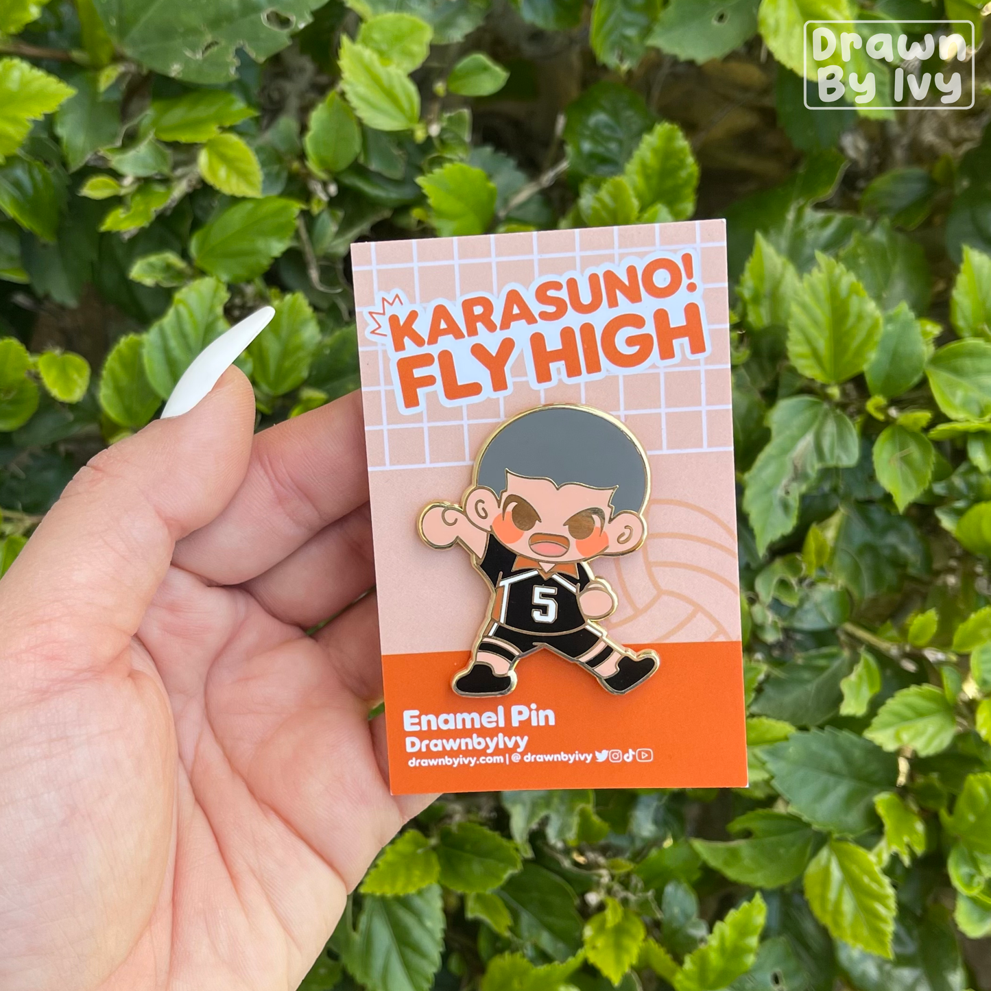 Volleyball Boys Enamel Pins