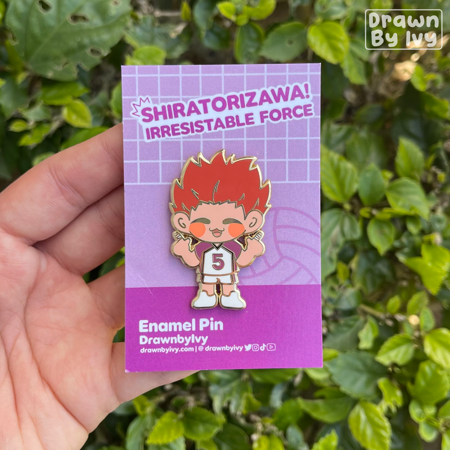 Volleyball Boys Enamel Pins