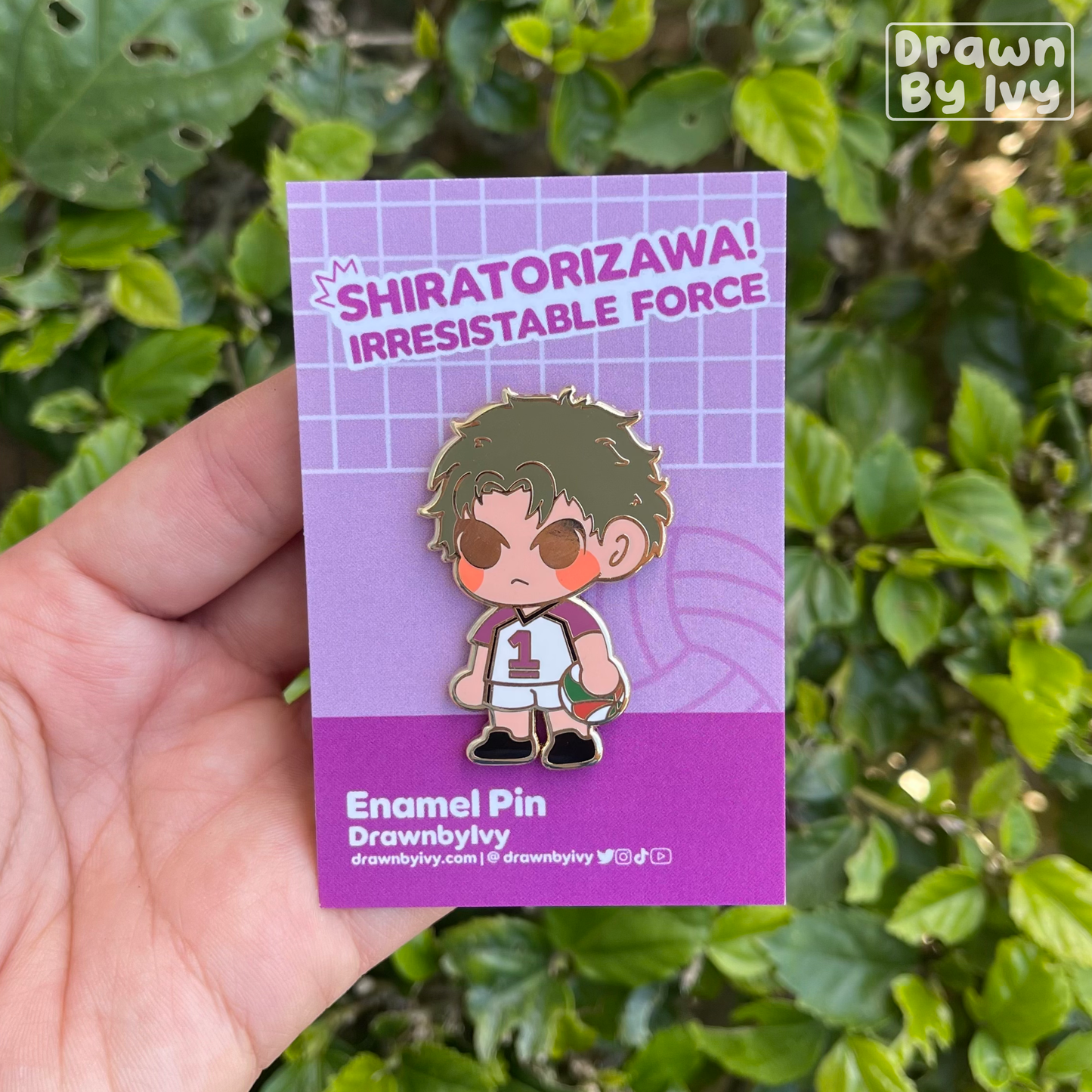 Volleyball Boys Enamel Pins