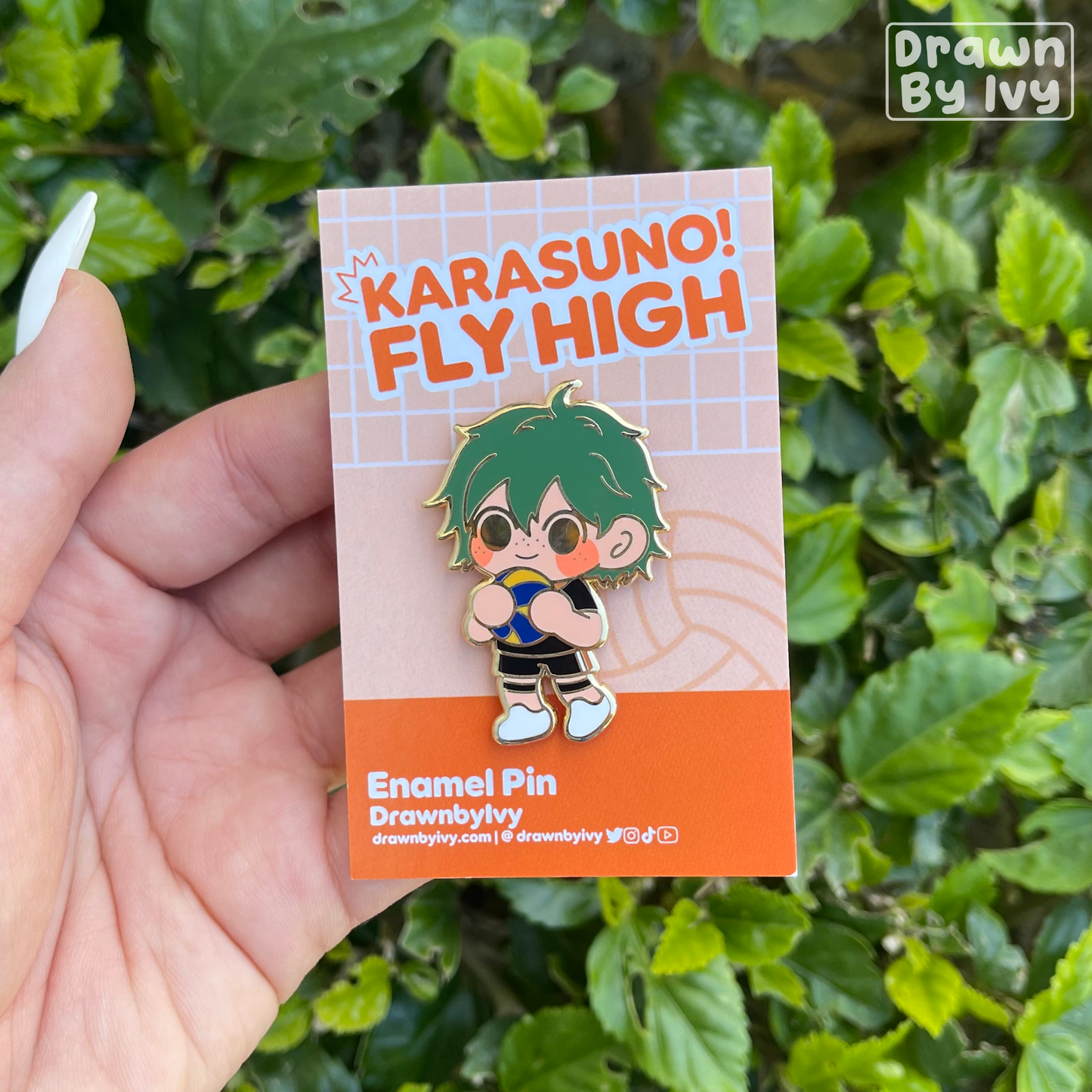 Volleyball Boys Enamel Pins