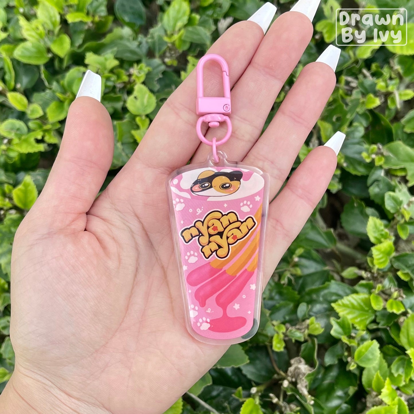 Sweet Asian Snacks Acrylic Charms