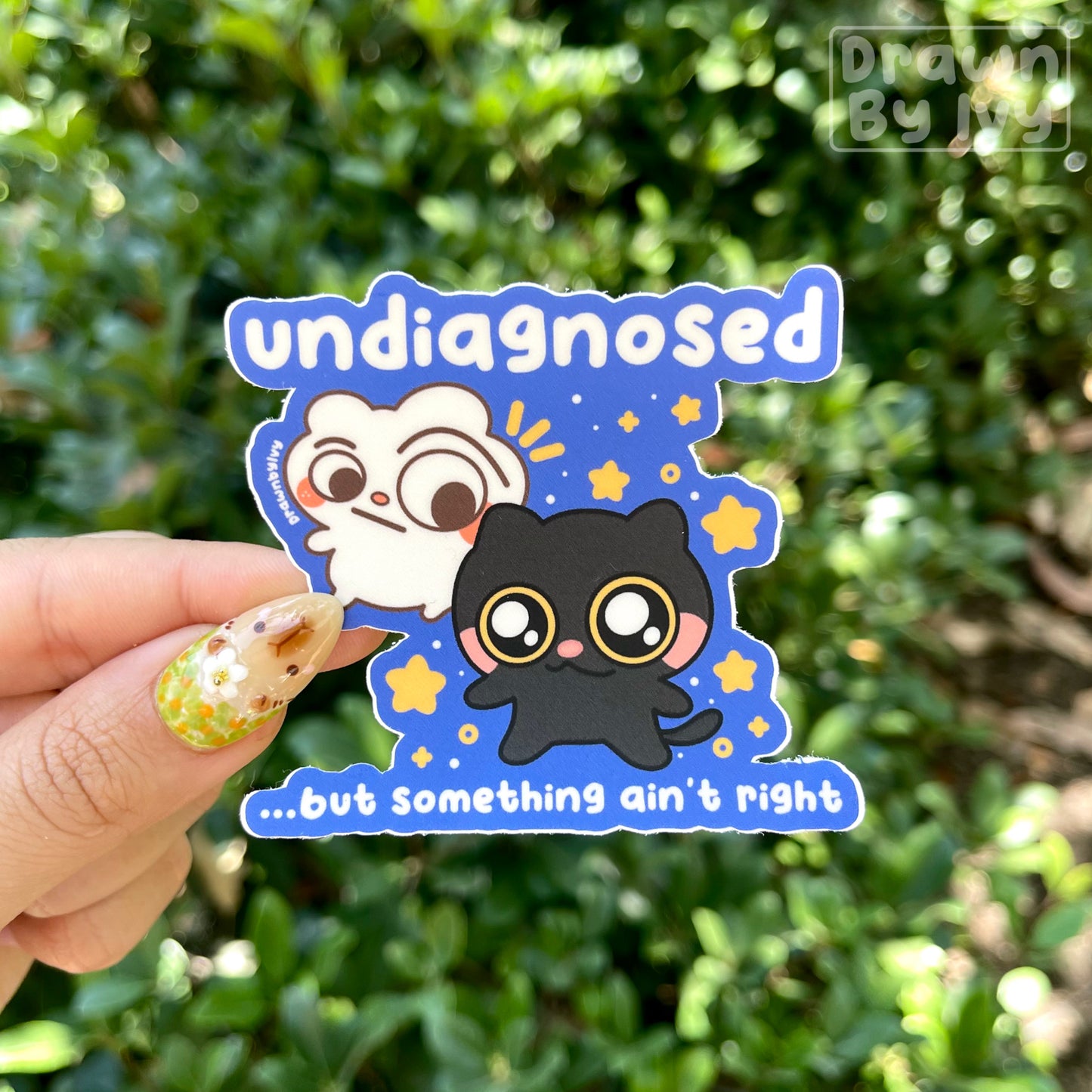Undiagnosed Vinyl Sticker (coming 7/31)