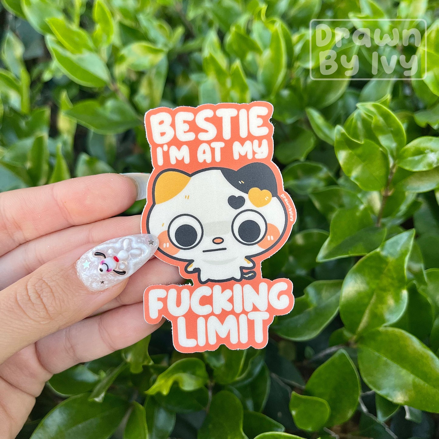 At My Limit Vinyl Sticker