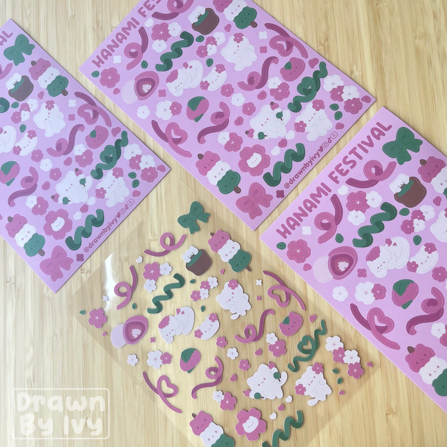 Hanami Festival Deco Sticker Sheet (coming 7/31)