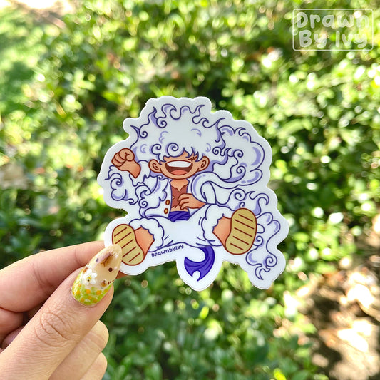 Gear 5 Vinyl Sticker