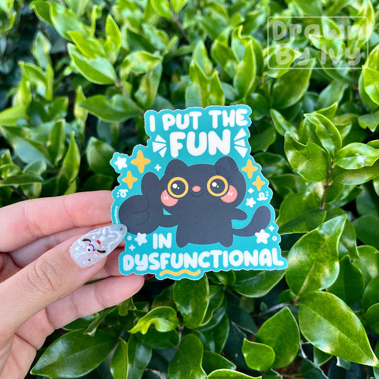 Dsyfunctional Vinyl Sticker (Copy)