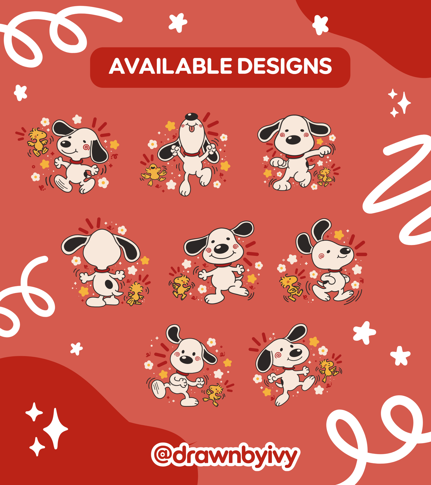Dance Pawrty Acrylic Charm Gacha (coming 7/31)