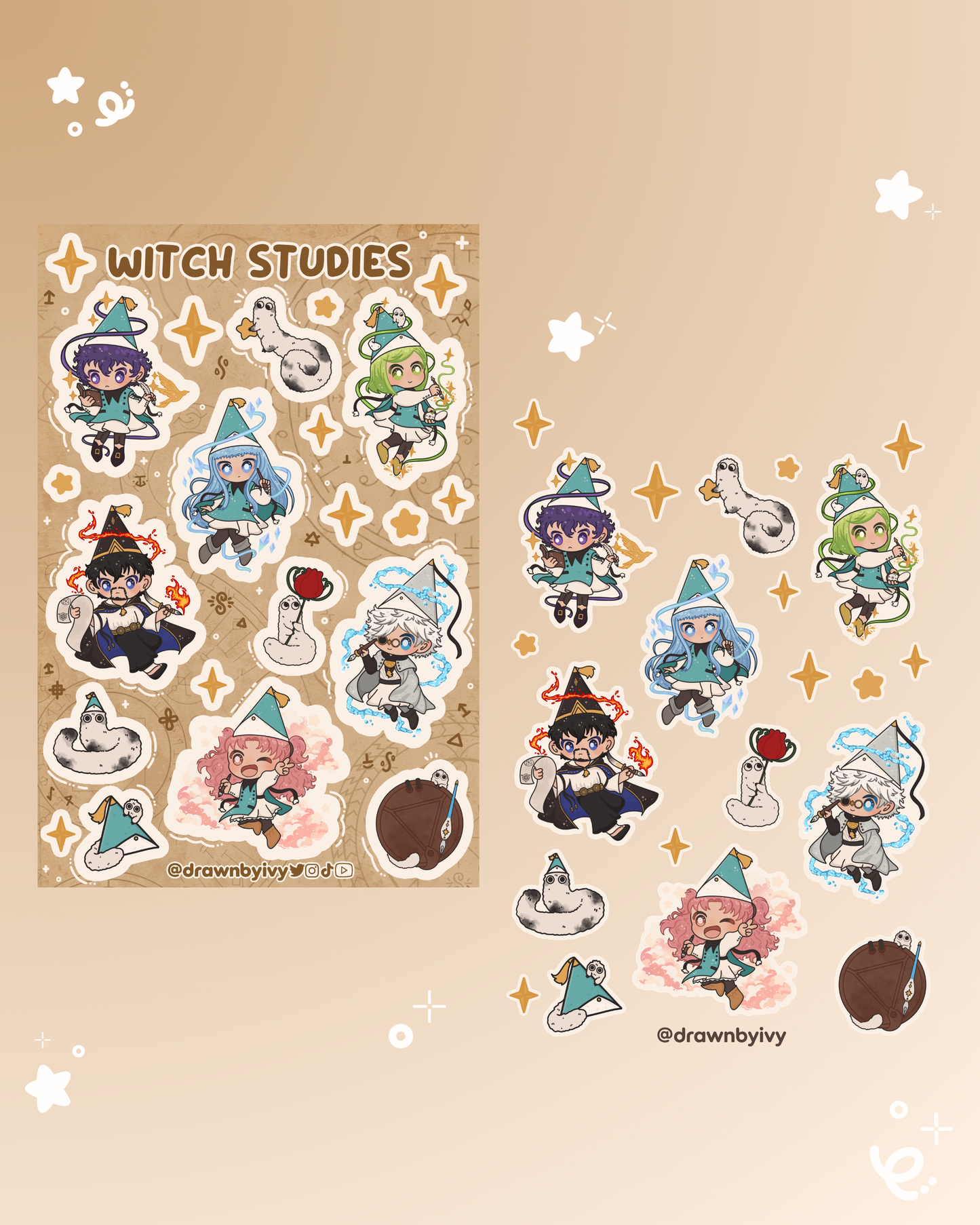 Witch Studies Vinyl Sticker Sheet