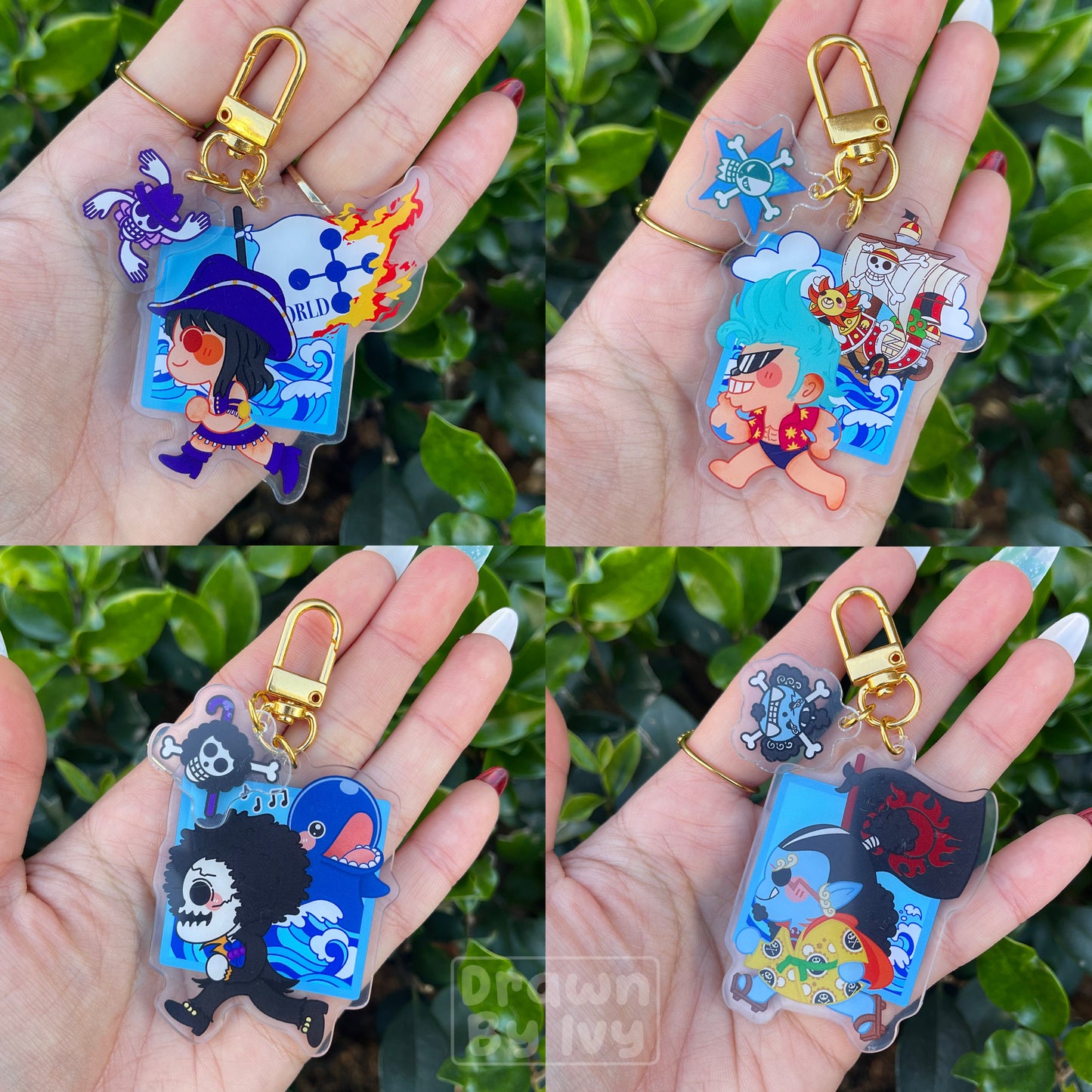 Straw Pirates 2 Acrylic Charms