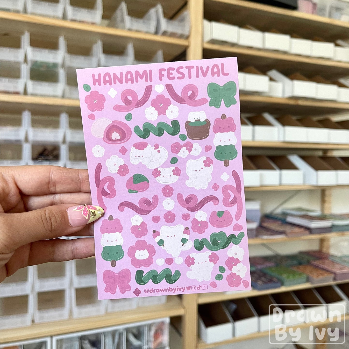Hanami Festival Deco Sticker Sheet (coming 7/31)