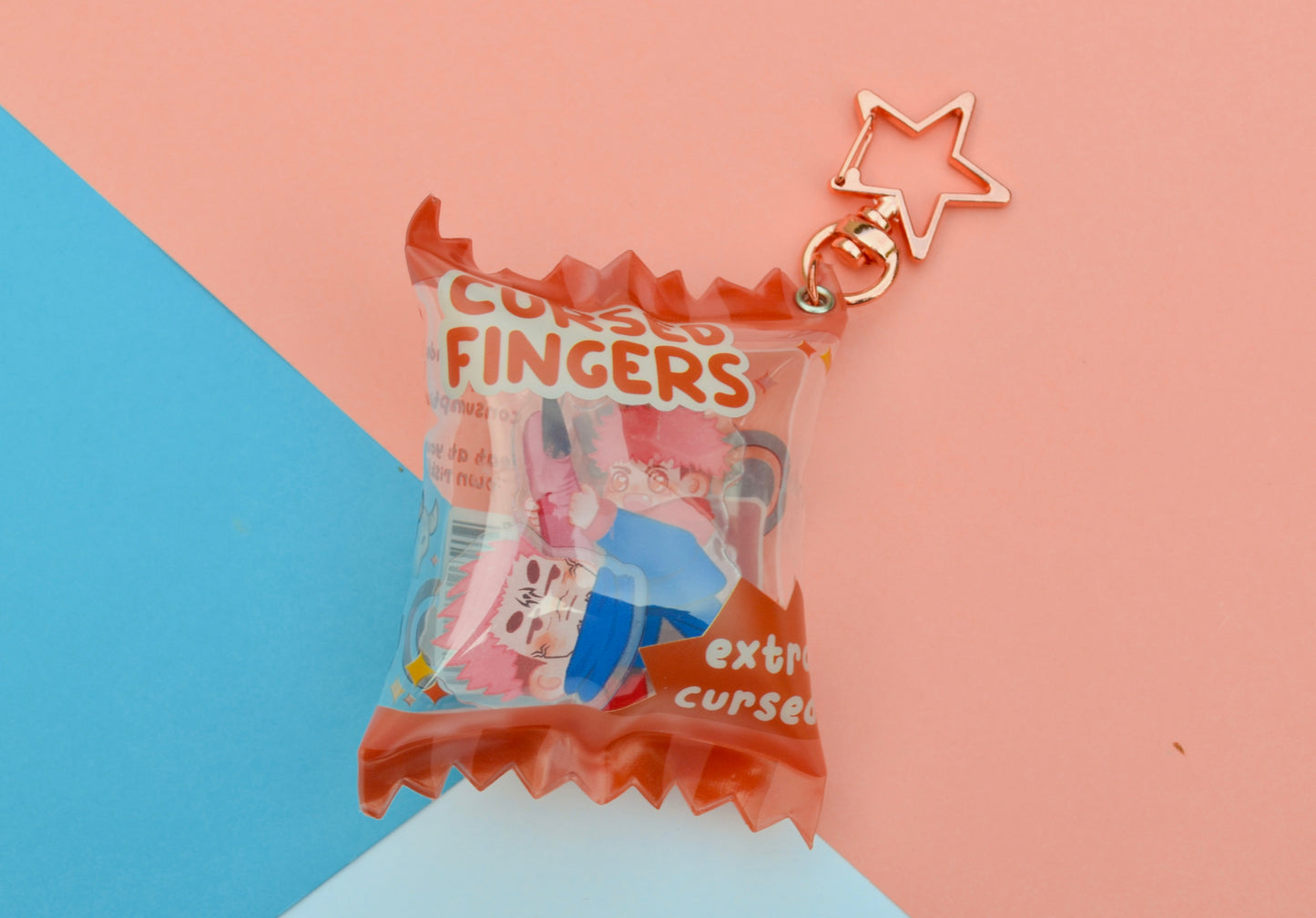 Cursed Fingers Candy Shaker Charm