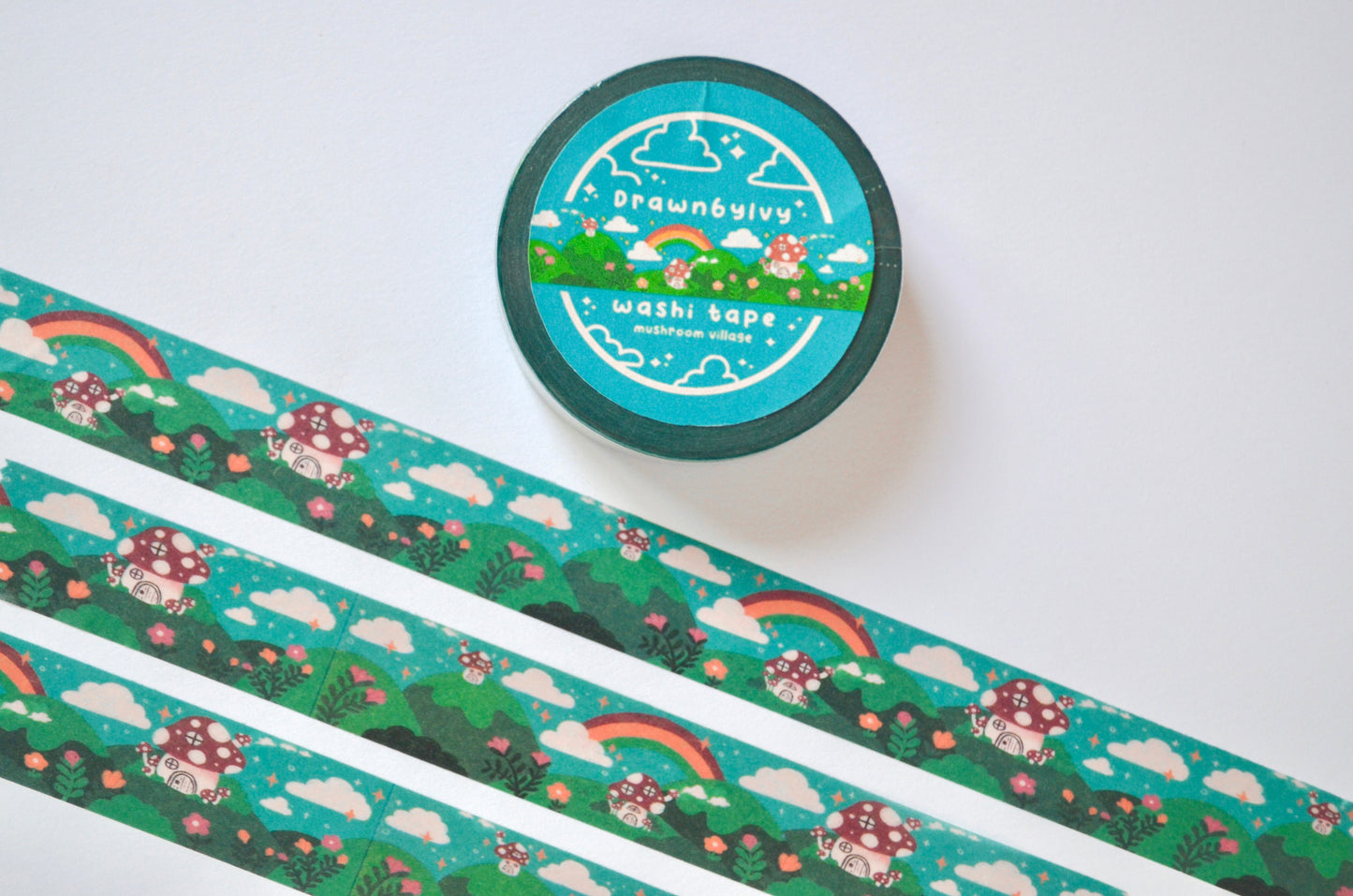 [LAST CHANCE] Mushroom Village Washi Tape