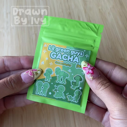 Lil Green Guys 2 Acrylic Charm Gacha (coming 7/31)